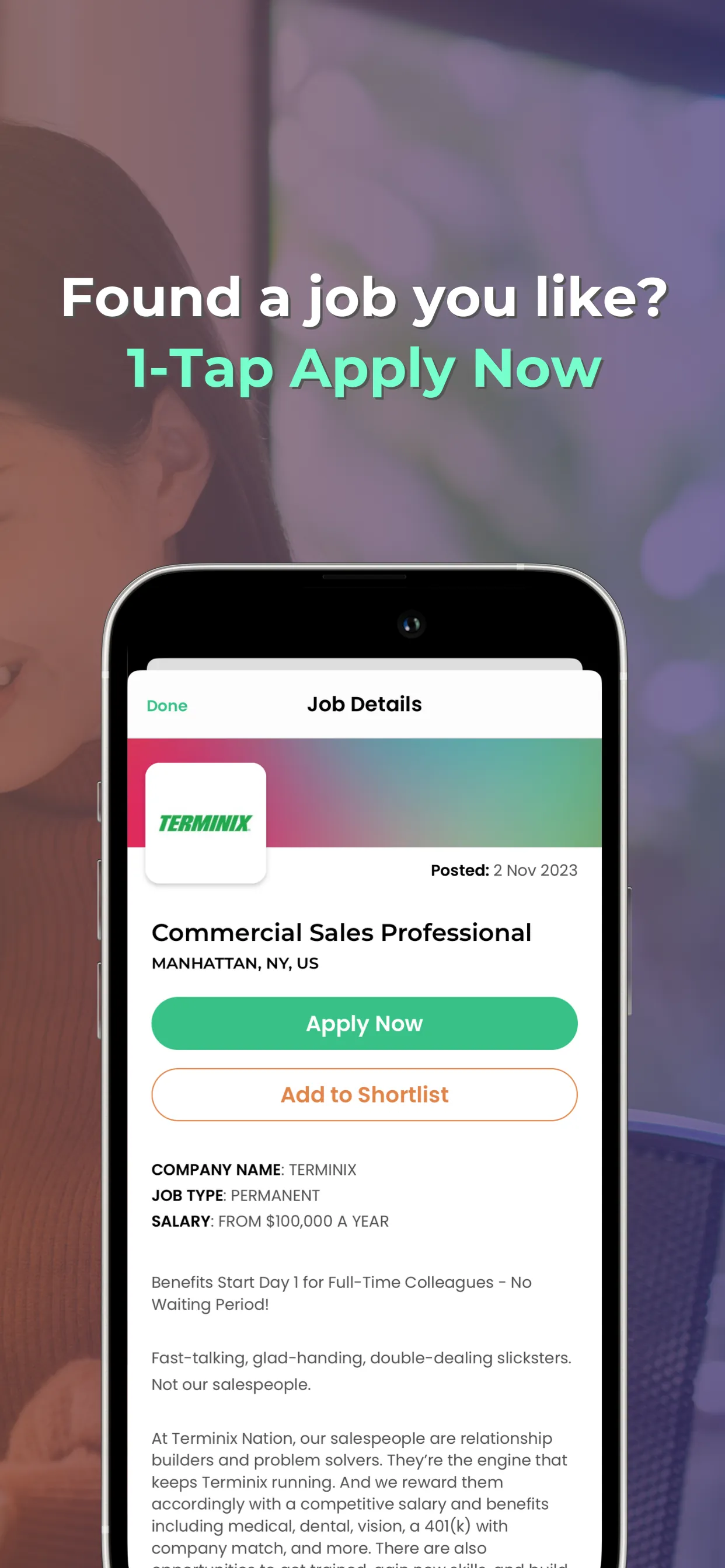 JobSwipe - Get a Better Job iphone screenshot 3