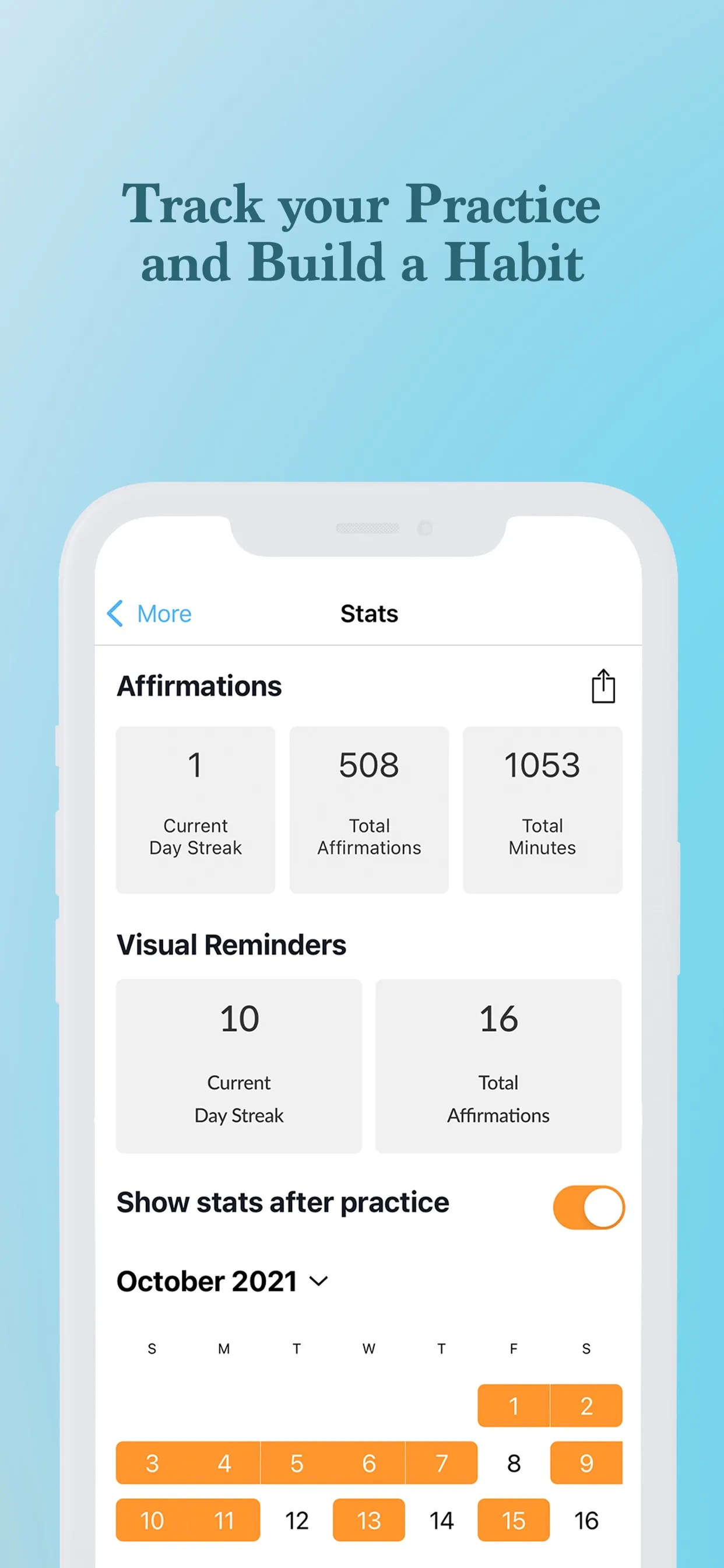 ThinkUp-Daily Affirmations app iphone screenshot 7