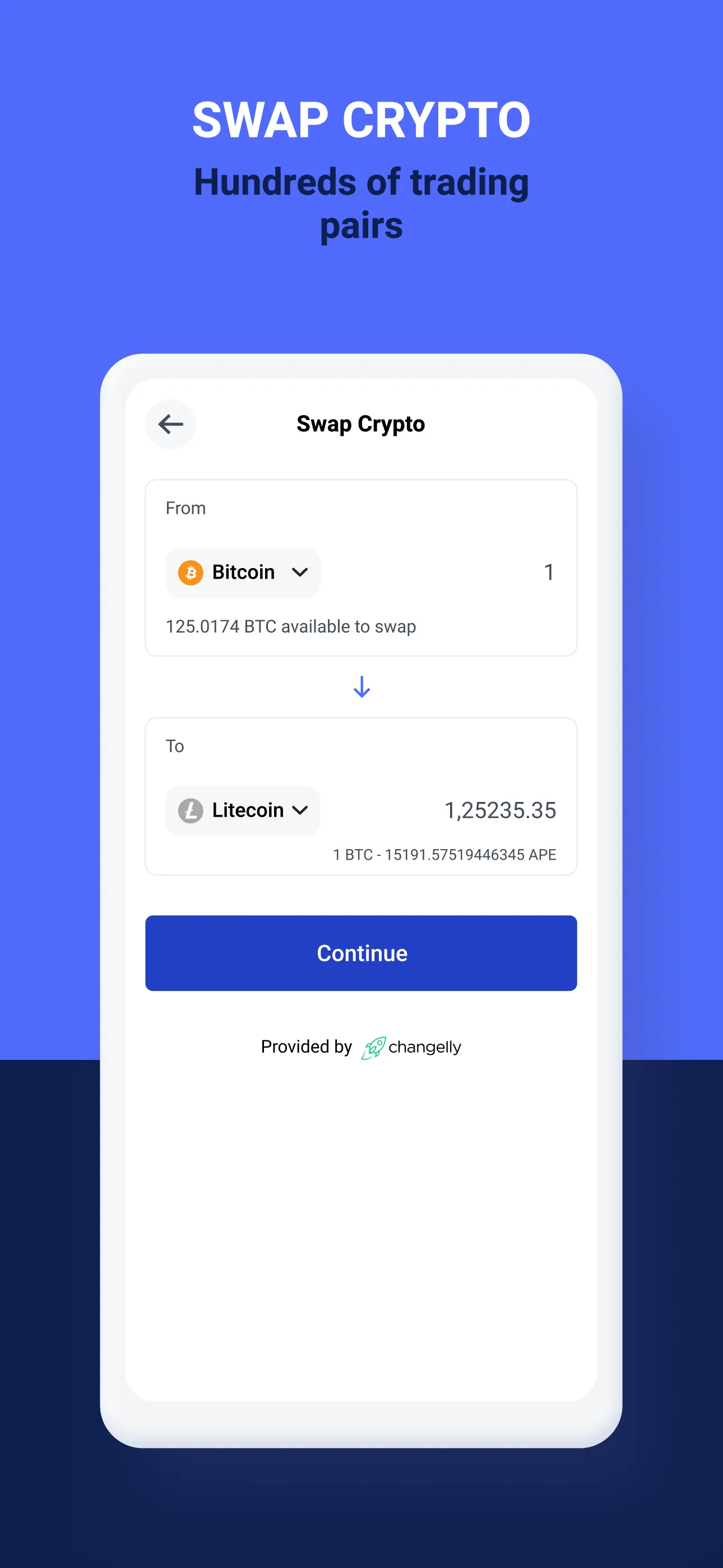 BitPay Bitcoin & Crypto Wallet iphone screenshot 6