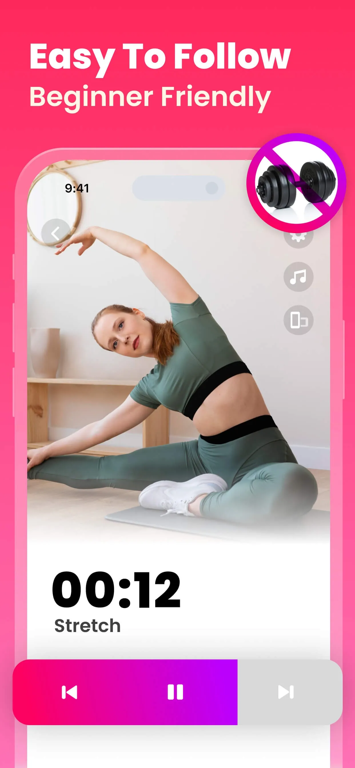 Workout for Women: Fit at Home iphone screenshot 5