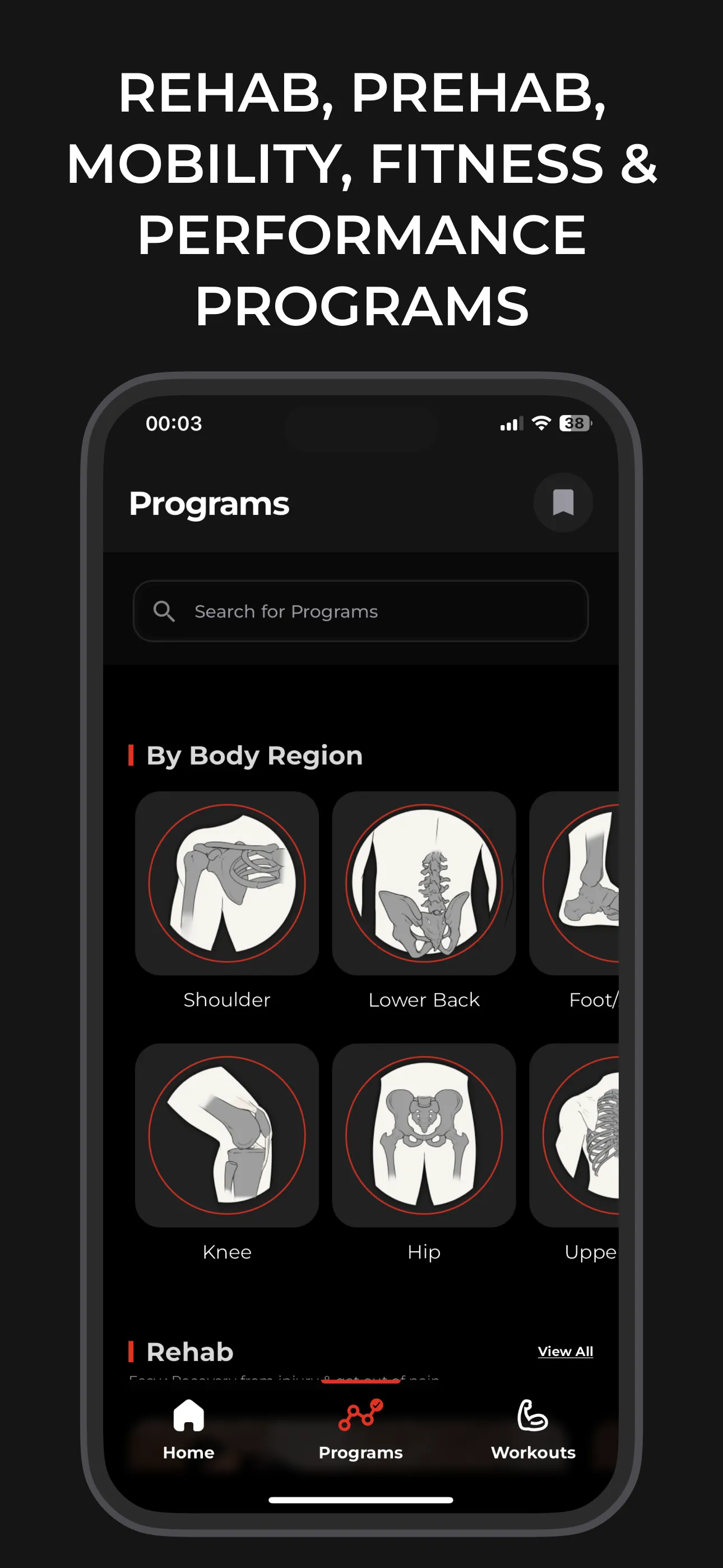 Prehab: Physical Therapy, Pain iphone screenshot 9