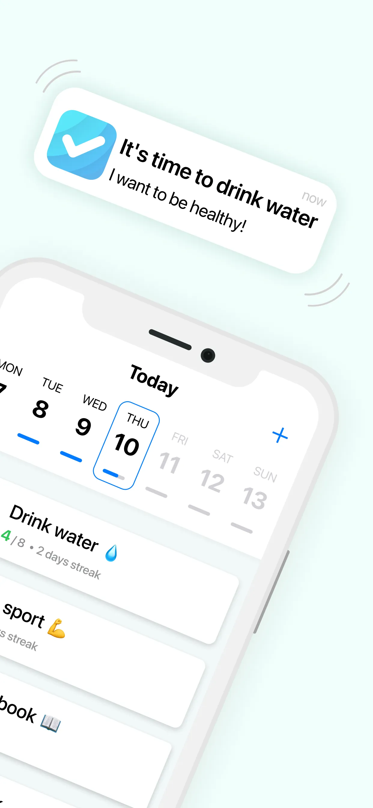 Daily Habit & Routine Tracker iphone screenshot 2