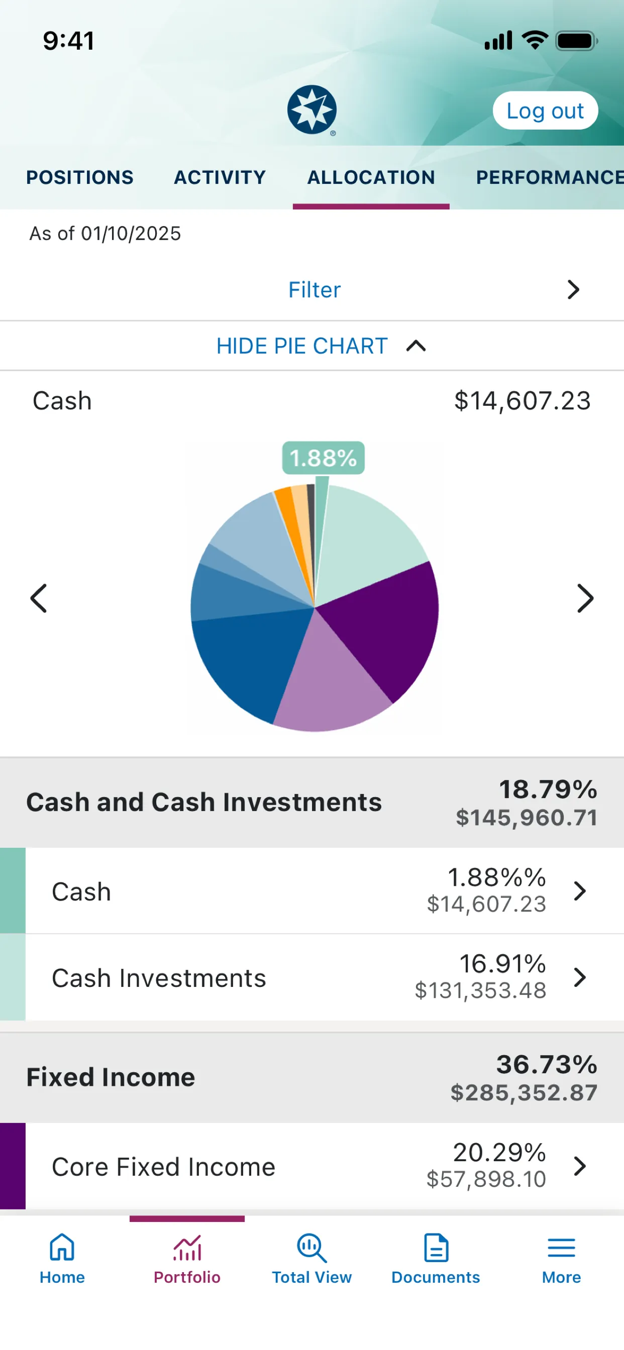 Ameriprise Financial iphone screenshot 3