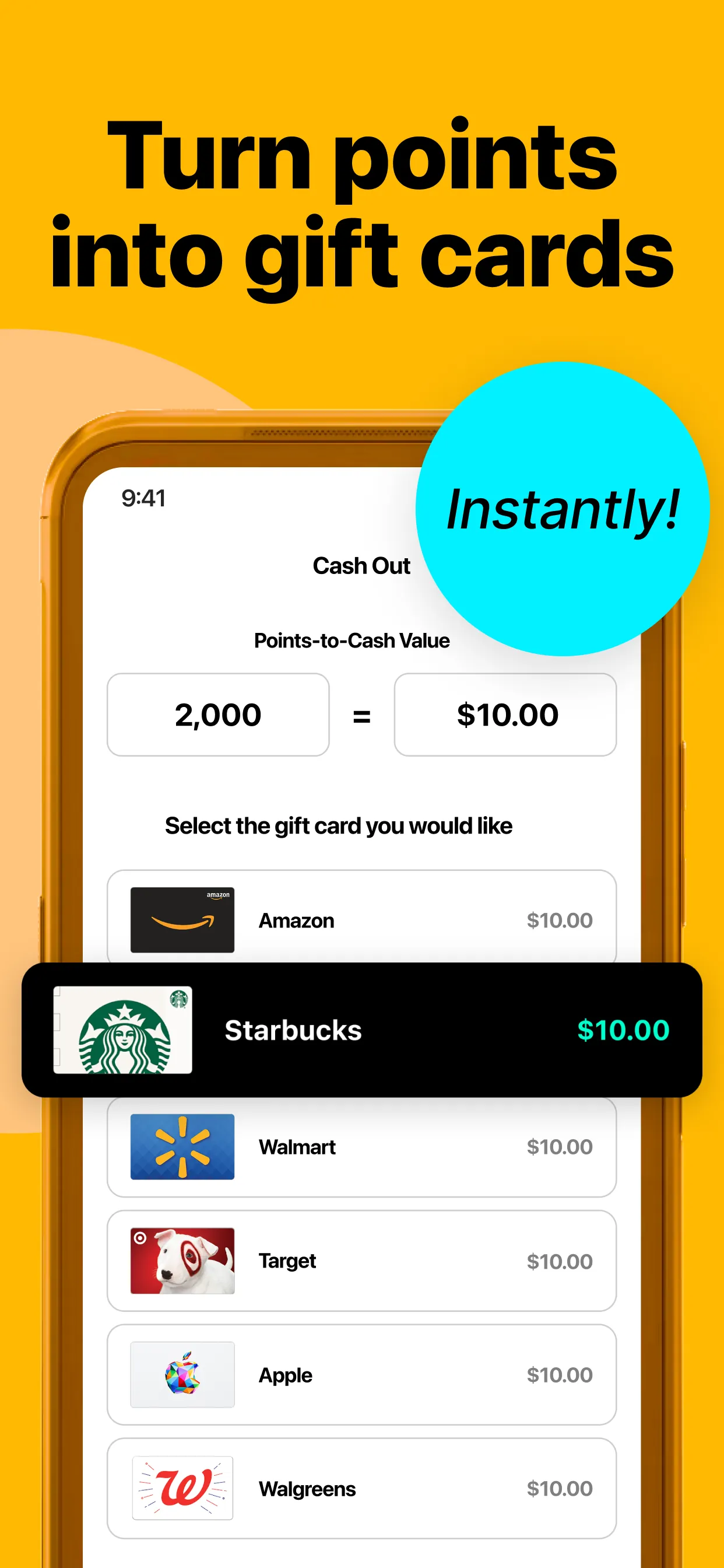 Frisbee: Rewards for Receipts iphone screenshot 6