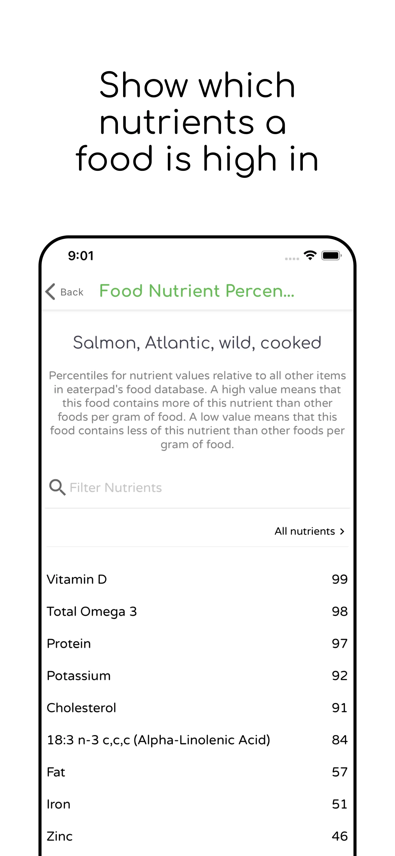 eaterpad: Nutrition Tracker iphone screenshot 6