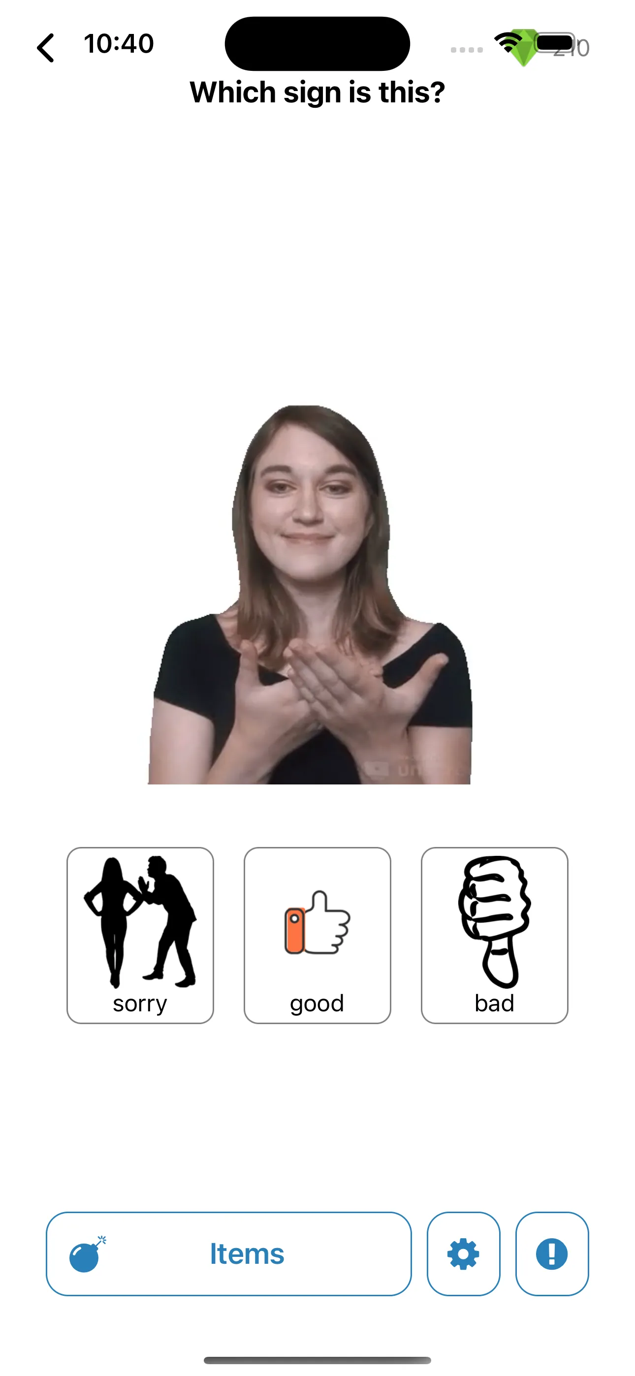 ASL Sign Language Pocket Sign iphone screenshot 2
