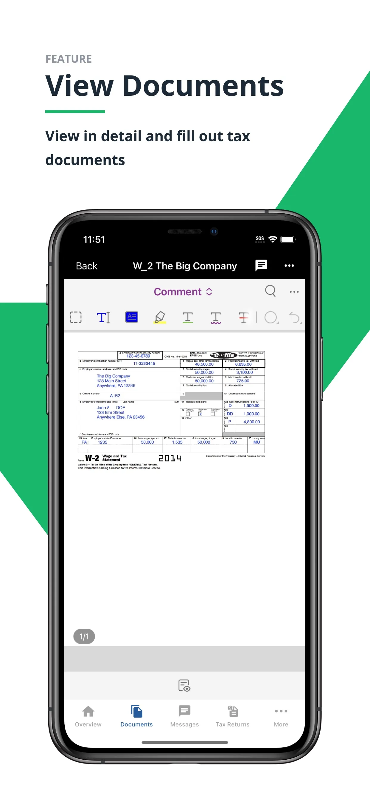 TaxCaddy iphone screenshot 3