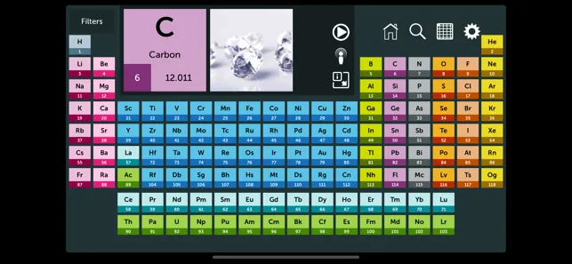 Periodic Table iphone screenshot 1