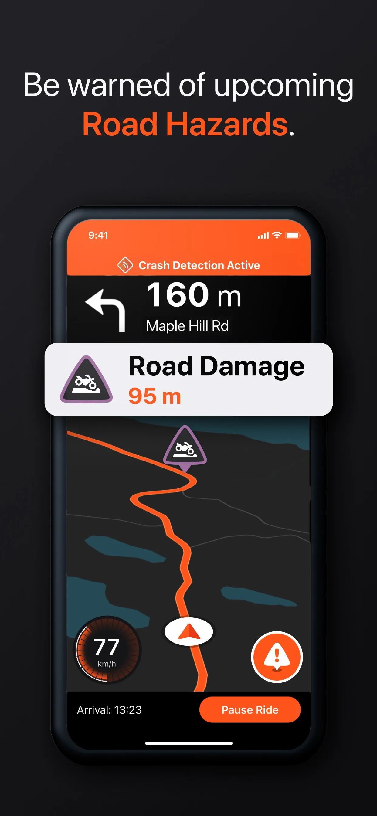 Detecht - Motorcycle App & GPS iphone screenshot 4