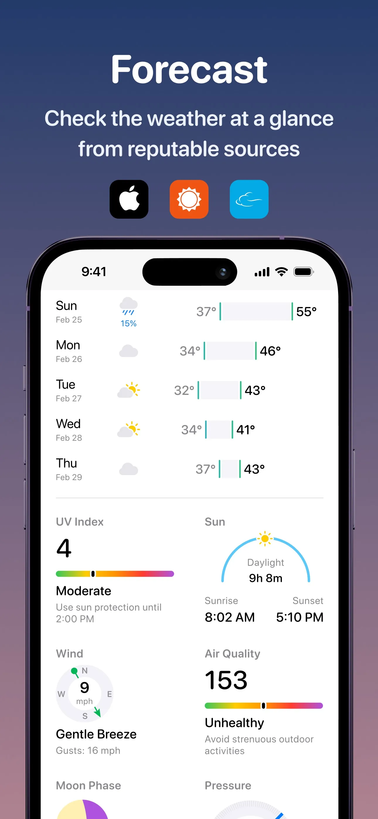 Weather Fit: Wearing Smart iphone screenshot 3