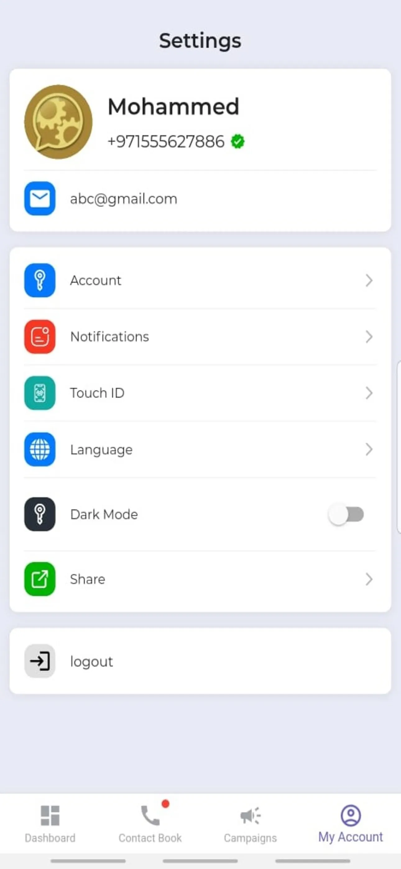 Whisper CRM iphone screenshot 6