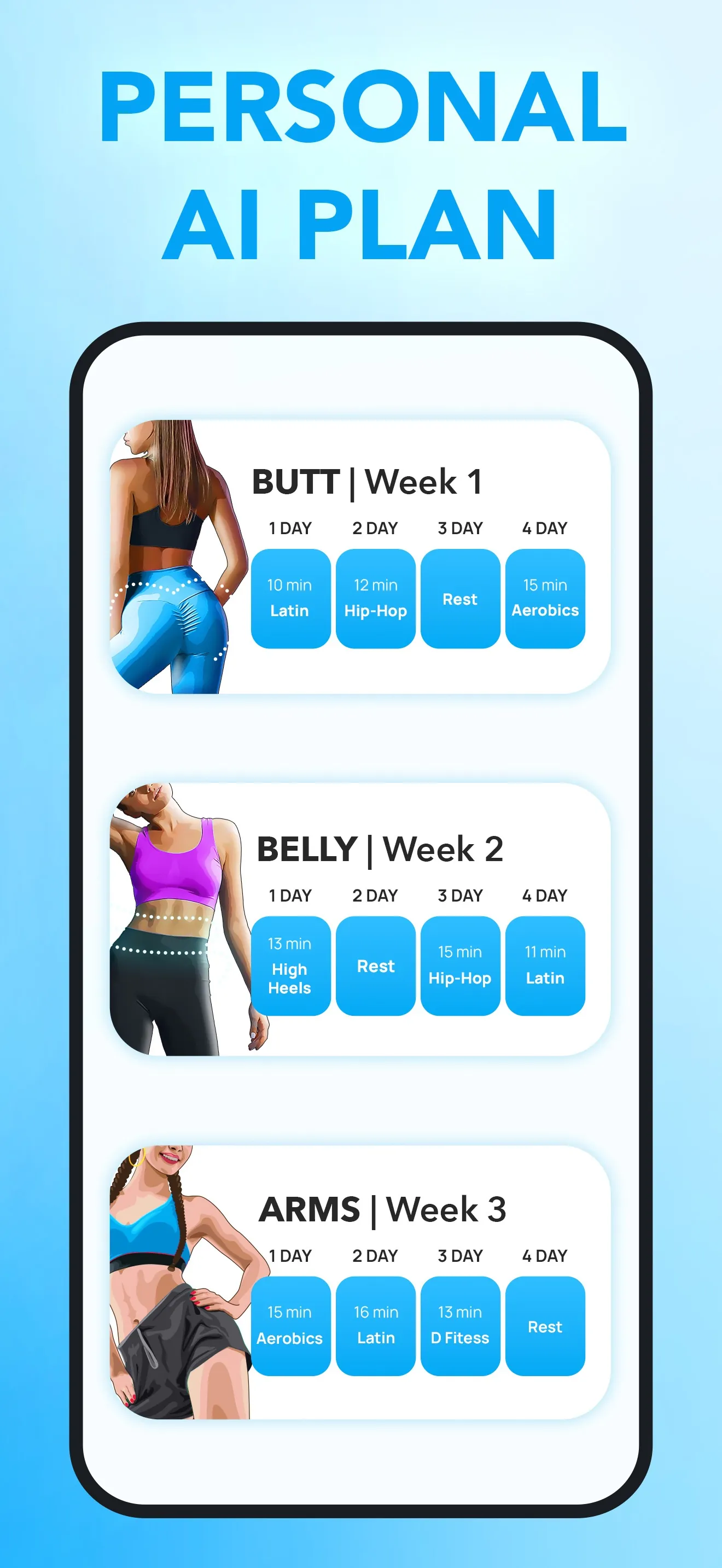 Dancebit: Weight Loss Workouts iphone screenshot 2
