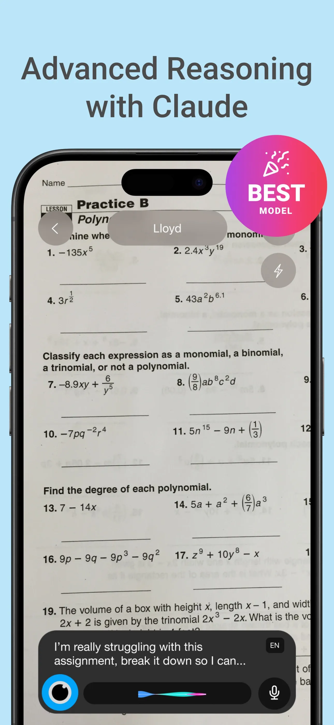 Lloyd - Your AI Superpower iphone screenshot 10