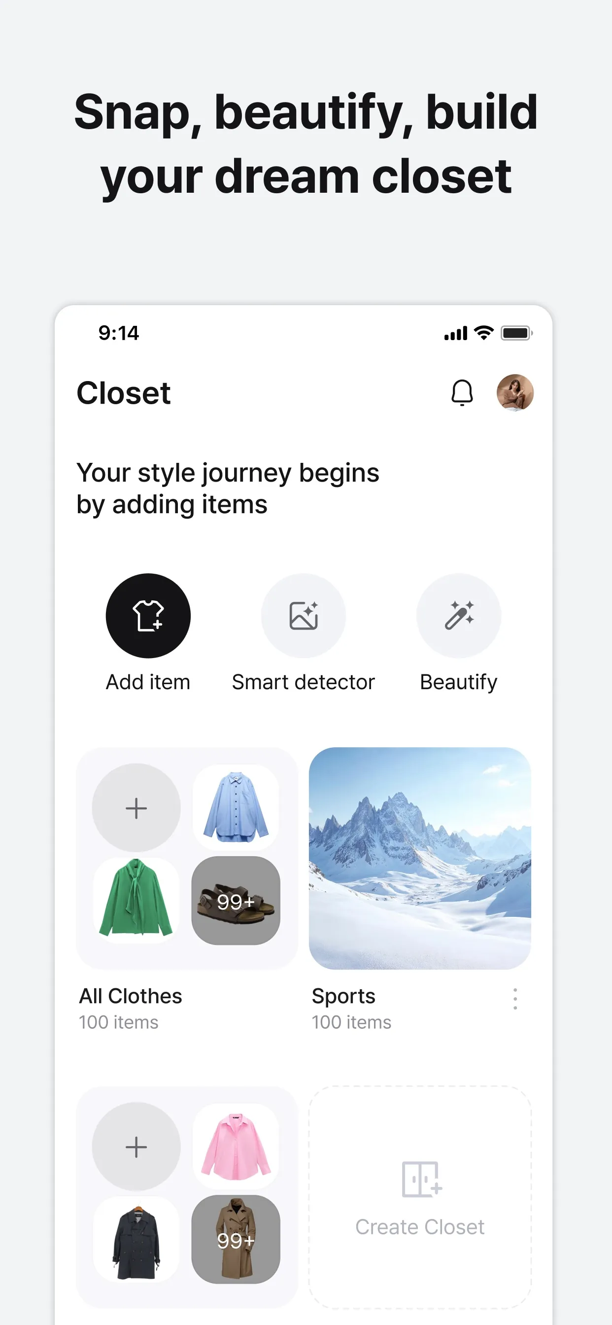 Acloset - AI Fashion Assistant iphone screenshot 2