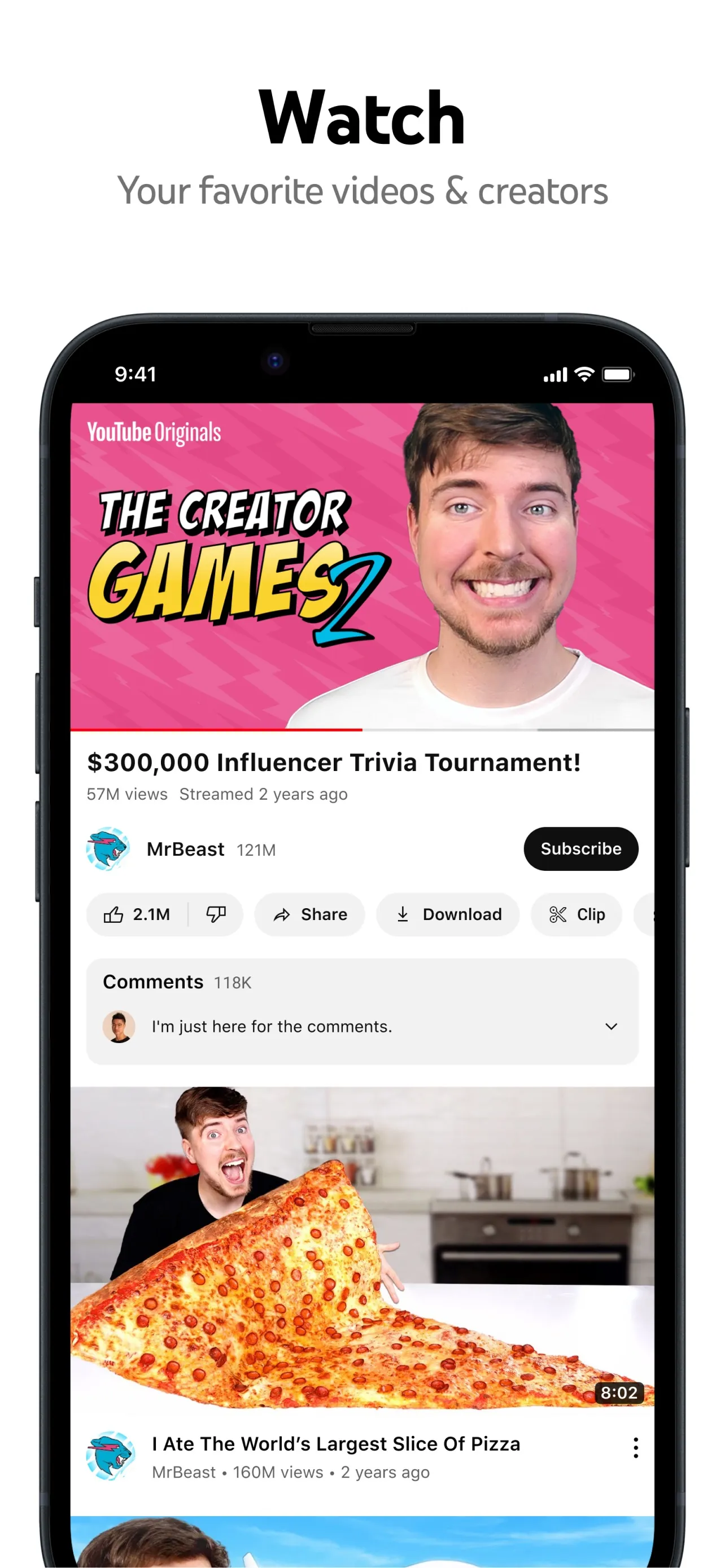 YouTube iphone screenshot 4