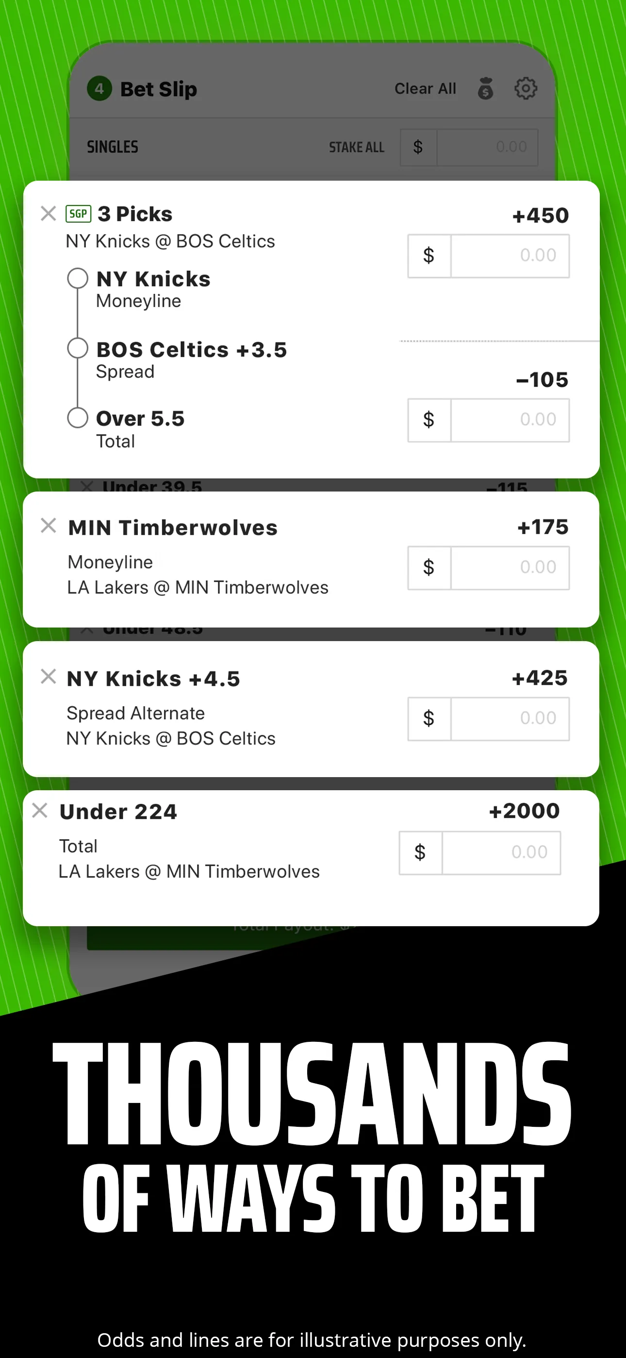 DraftKings Sportsbook & Casino iphone screenshot 4