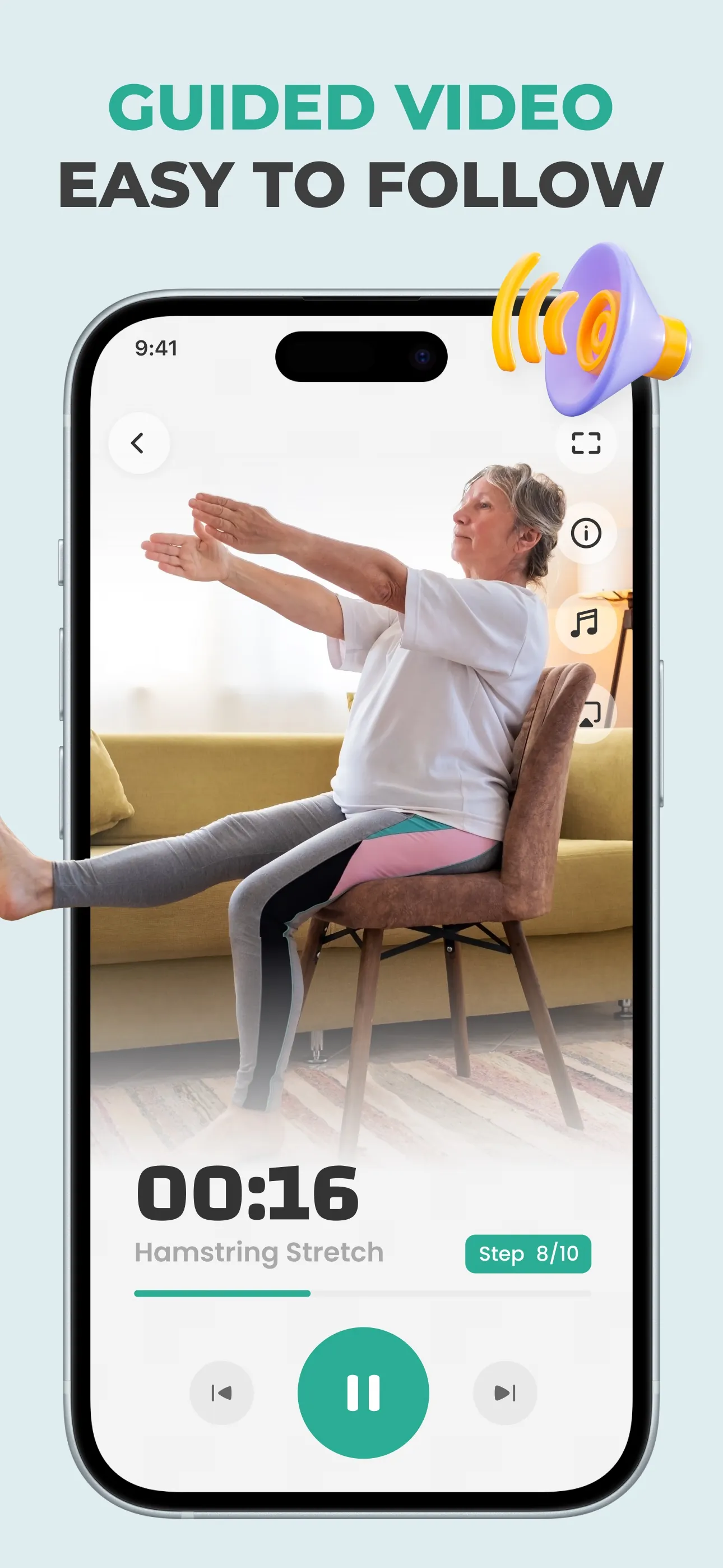 Workout for Older Adults:ReFit iphone screenshot 7
