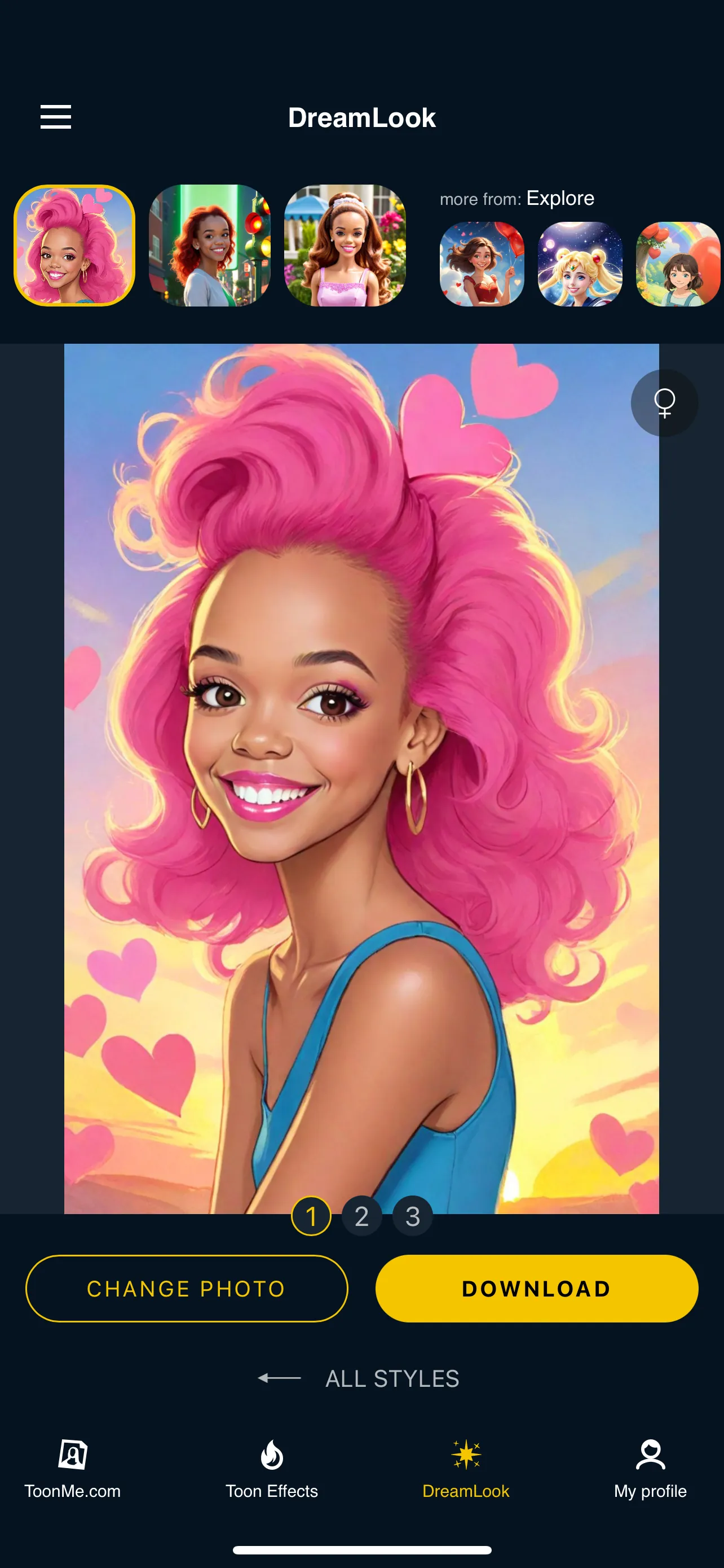 ToonMe: AI Cartoon Face Maker iphone screenshot 9