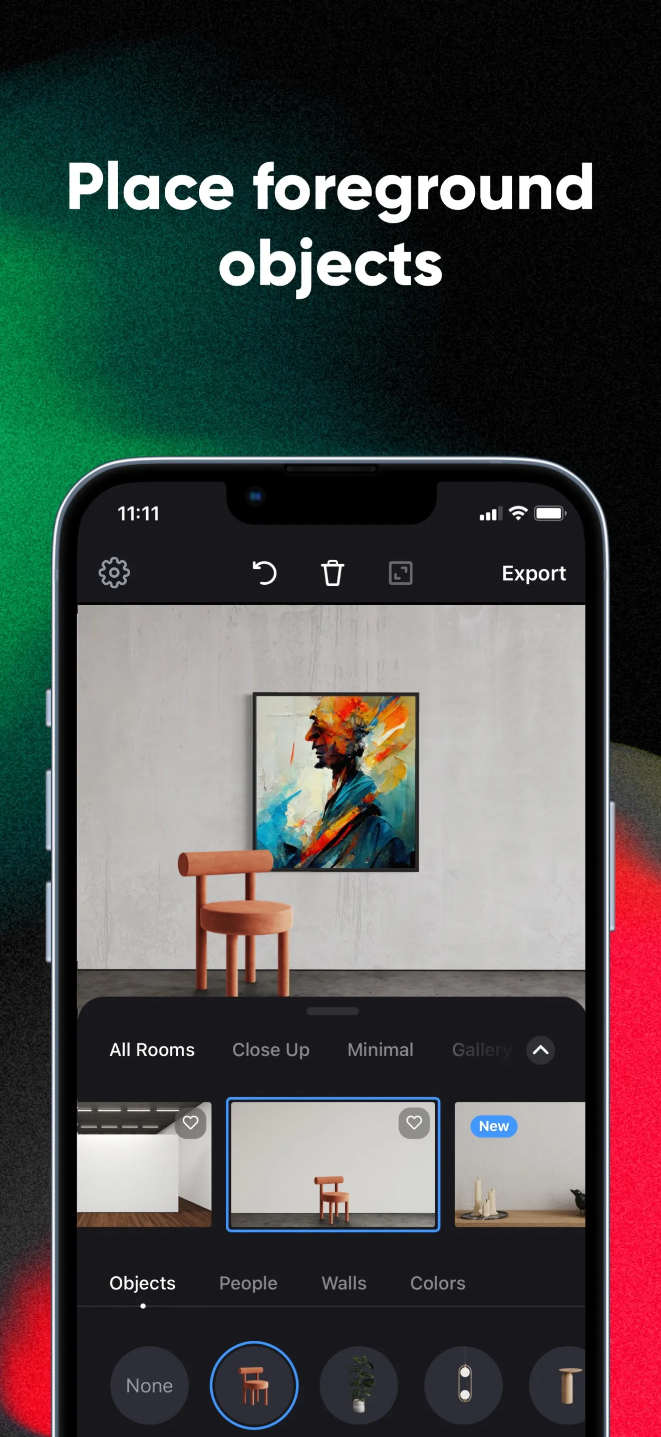 Smartist: Art Preview on Wall iphone screenshot 6