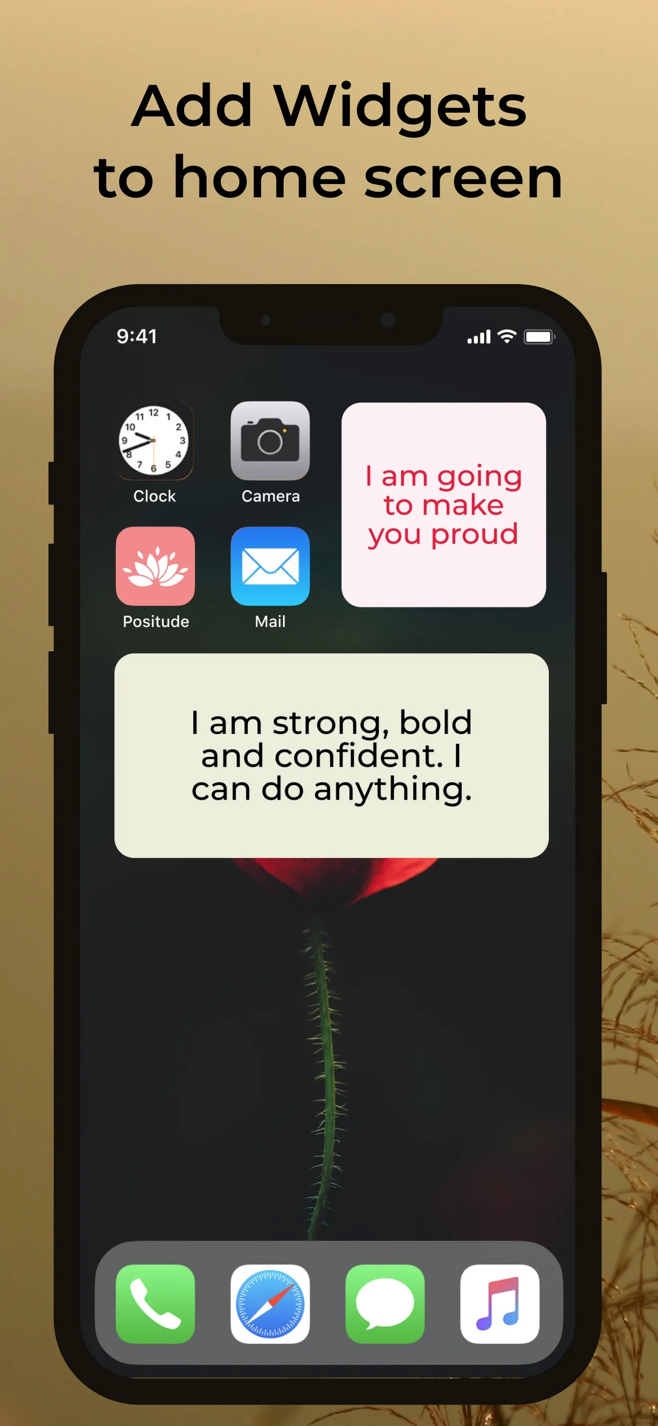 Daily Affirmations - Positude iphone screenshot 3