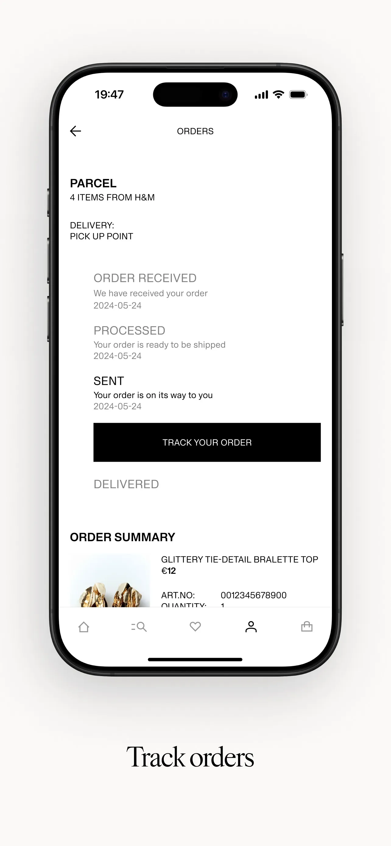 H&M iphone screenshot 7