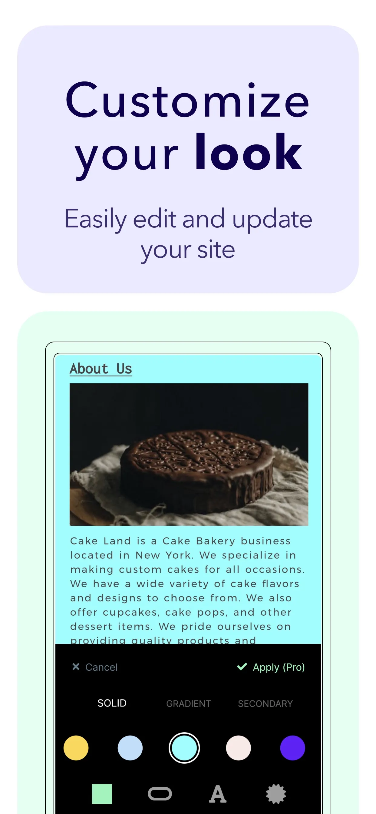 Ai Website Maker: Watermelon iphone screenshot 4