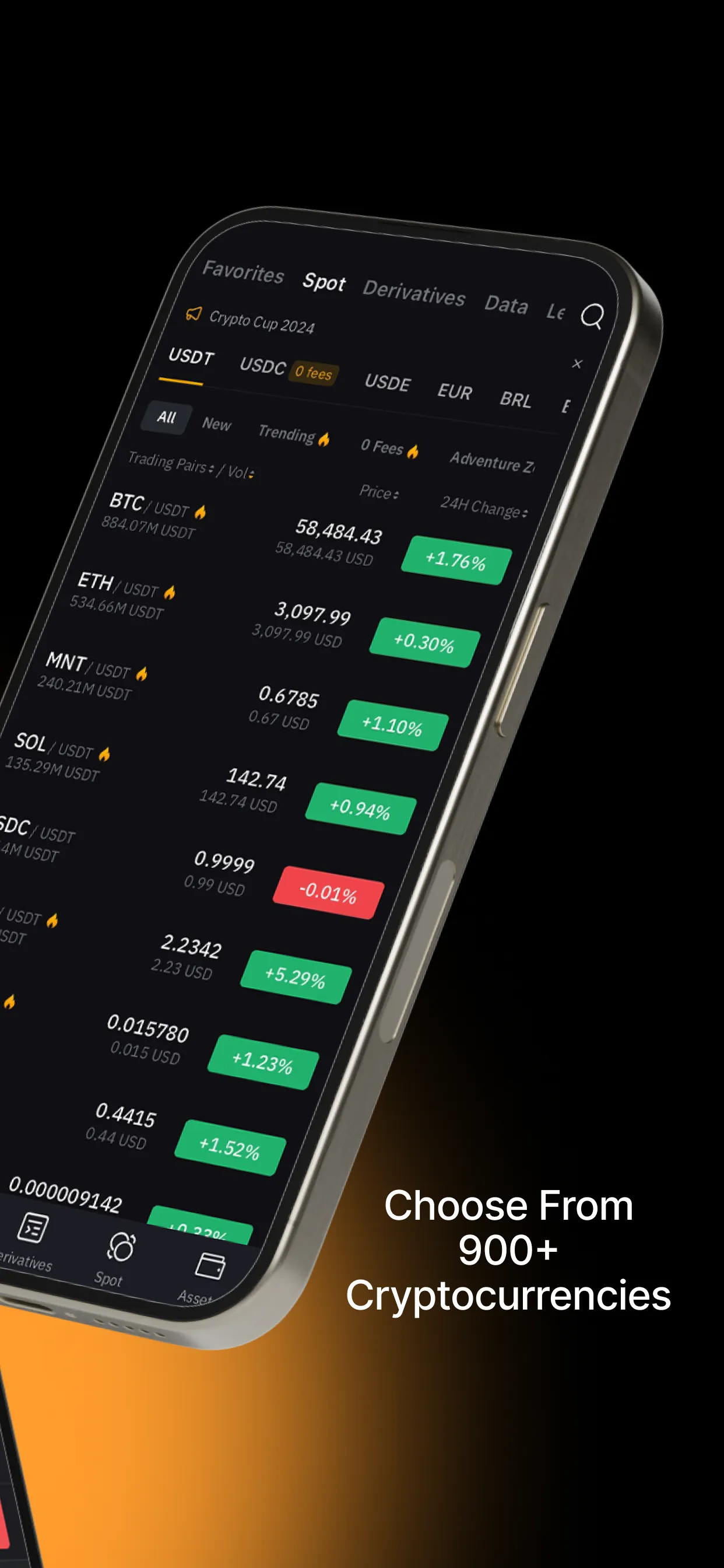 Bybit: Buy Bitcoin & Crypto iphone screenshot 2