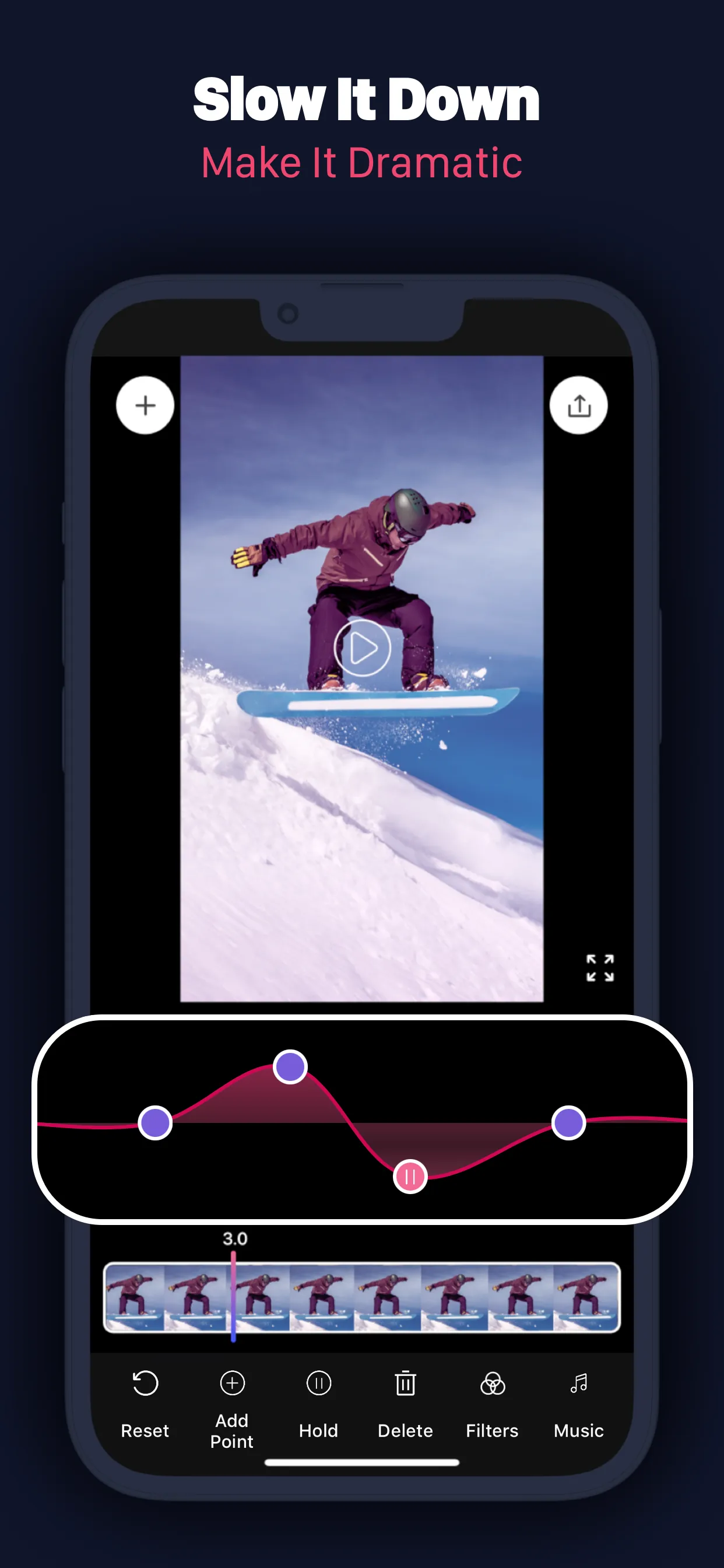 Slow Motion Video Maker Editor iphone screenshot 4