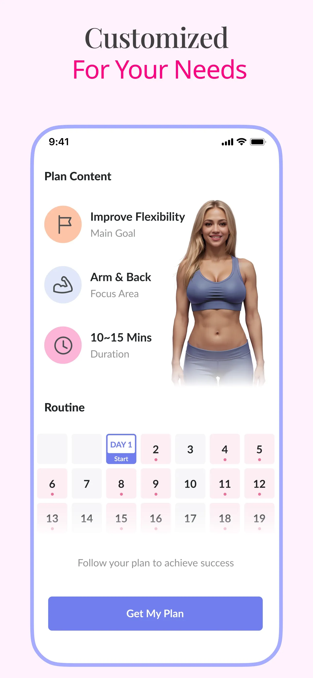 Wall Pilates Workout: WallFit iphone screenshot 7