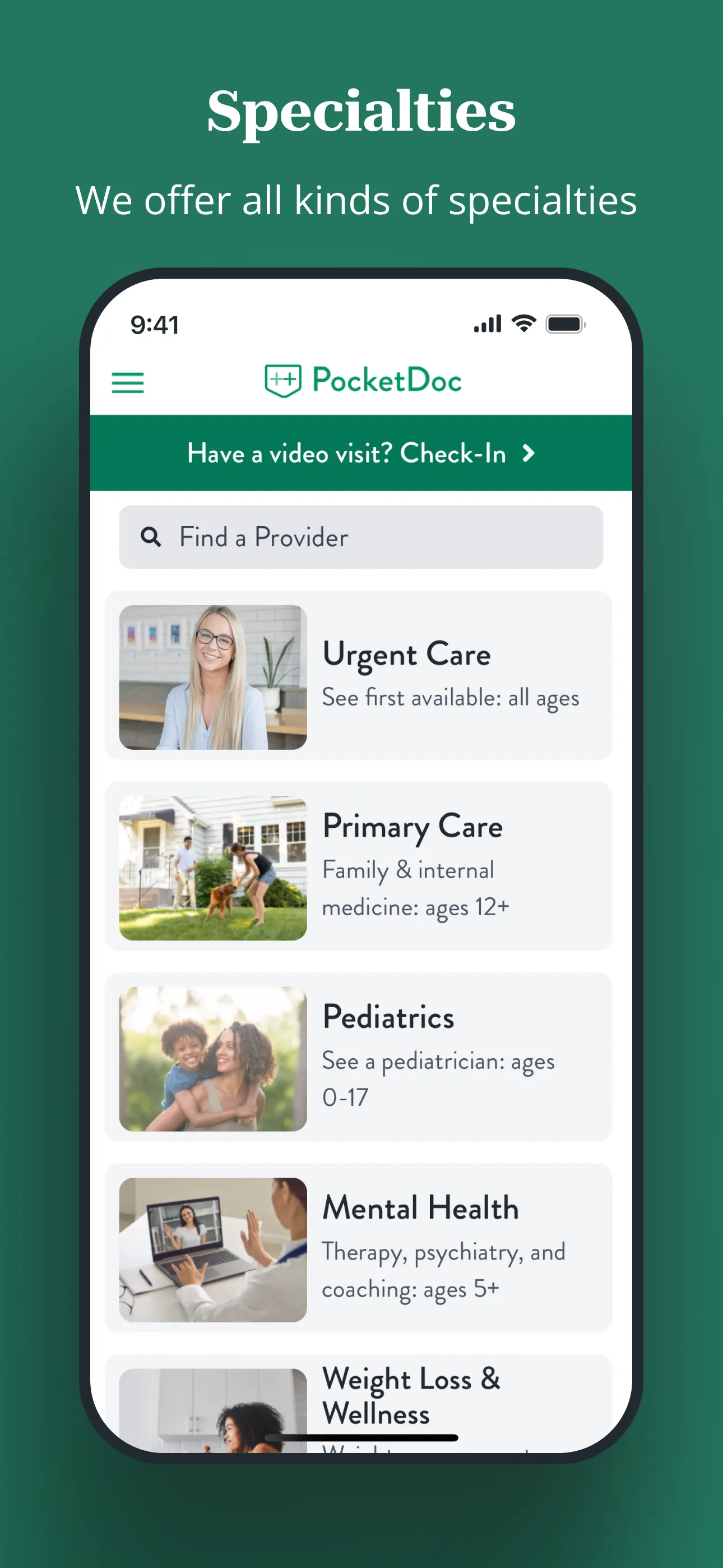 PocketDoc by Perlman Clinic iphone screenshot 2