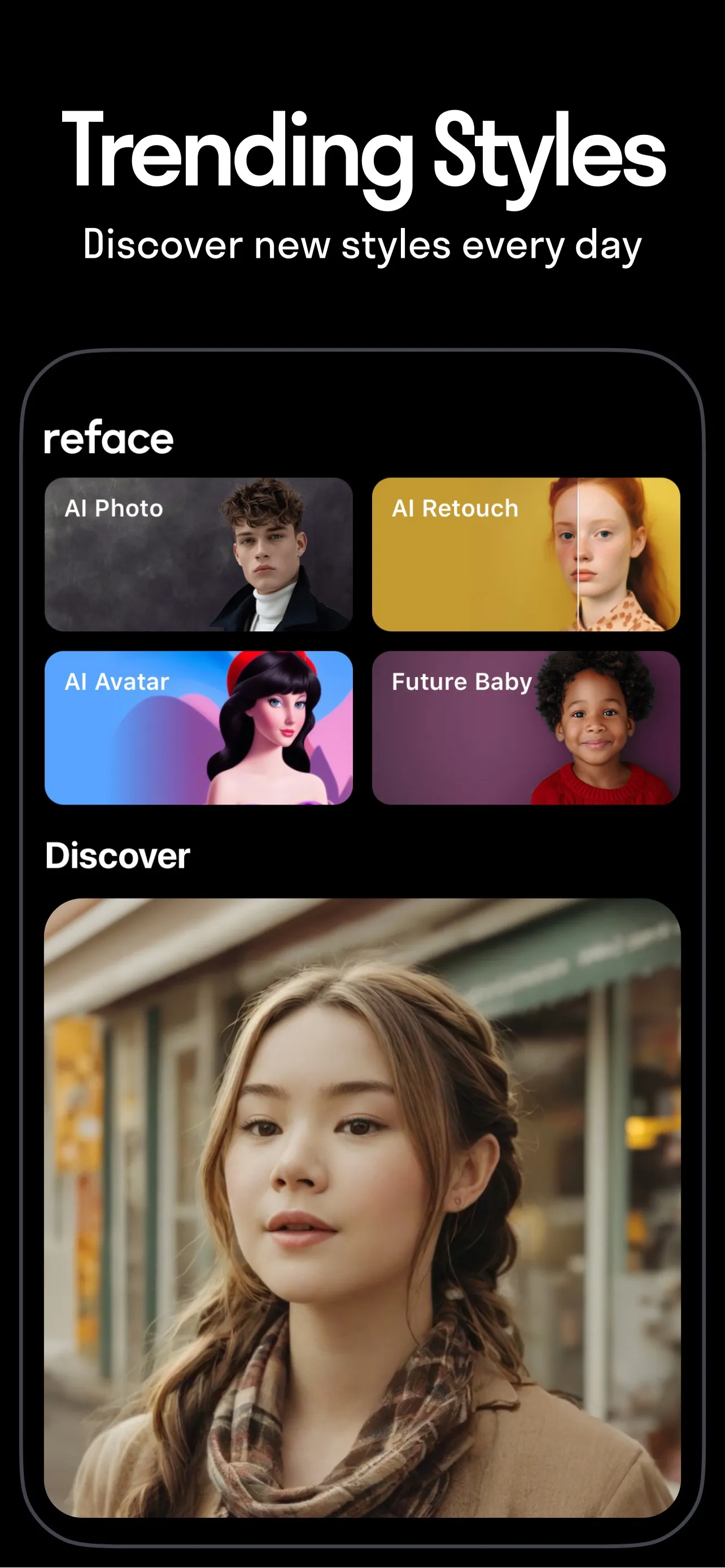 Reface: Face Swap AI Generator iphone screenshot 7