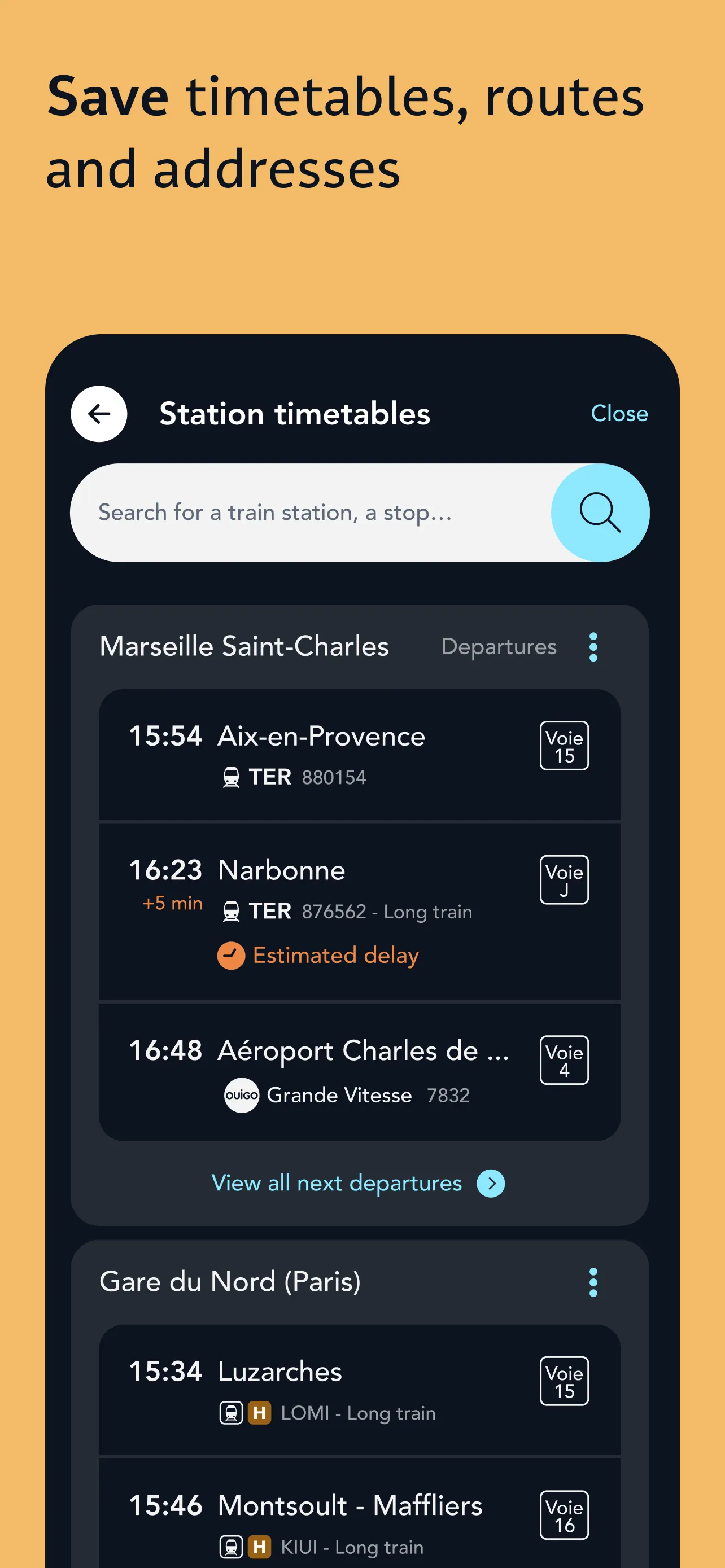 SNCF Connect: Trains & routes iphone screenshot 6