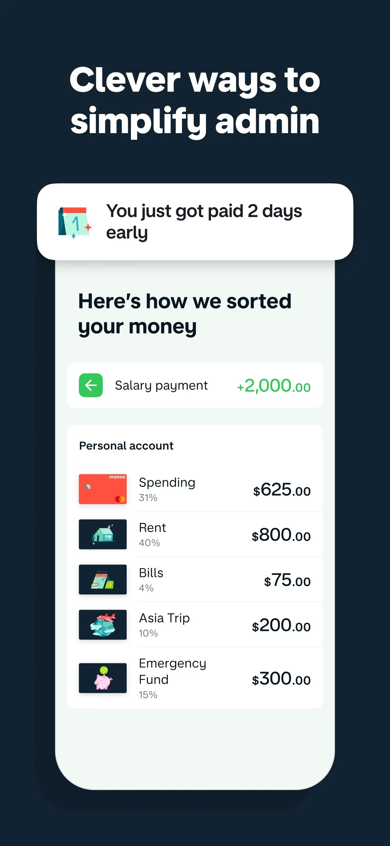 Monzo - Mobile Banking iphone screenshot 5