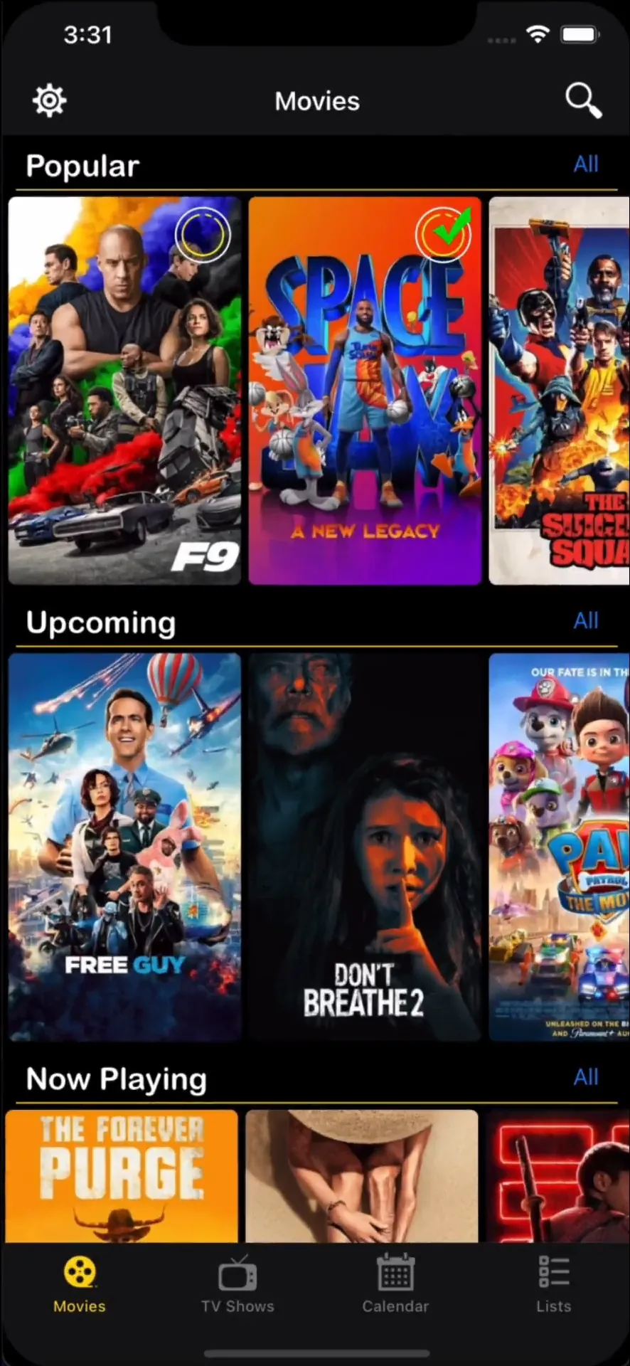Movies Box & TV Show iphone screenshot 1