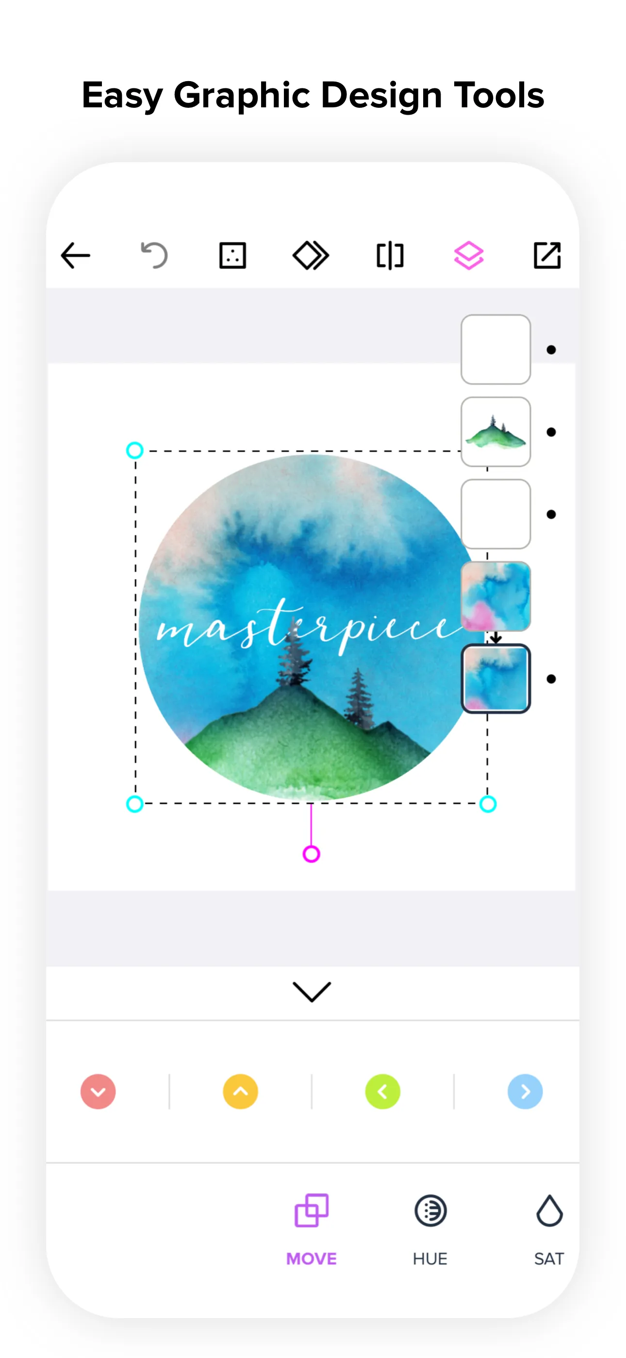 Logo Maker - Watercolor Logo iphone screenshot 5