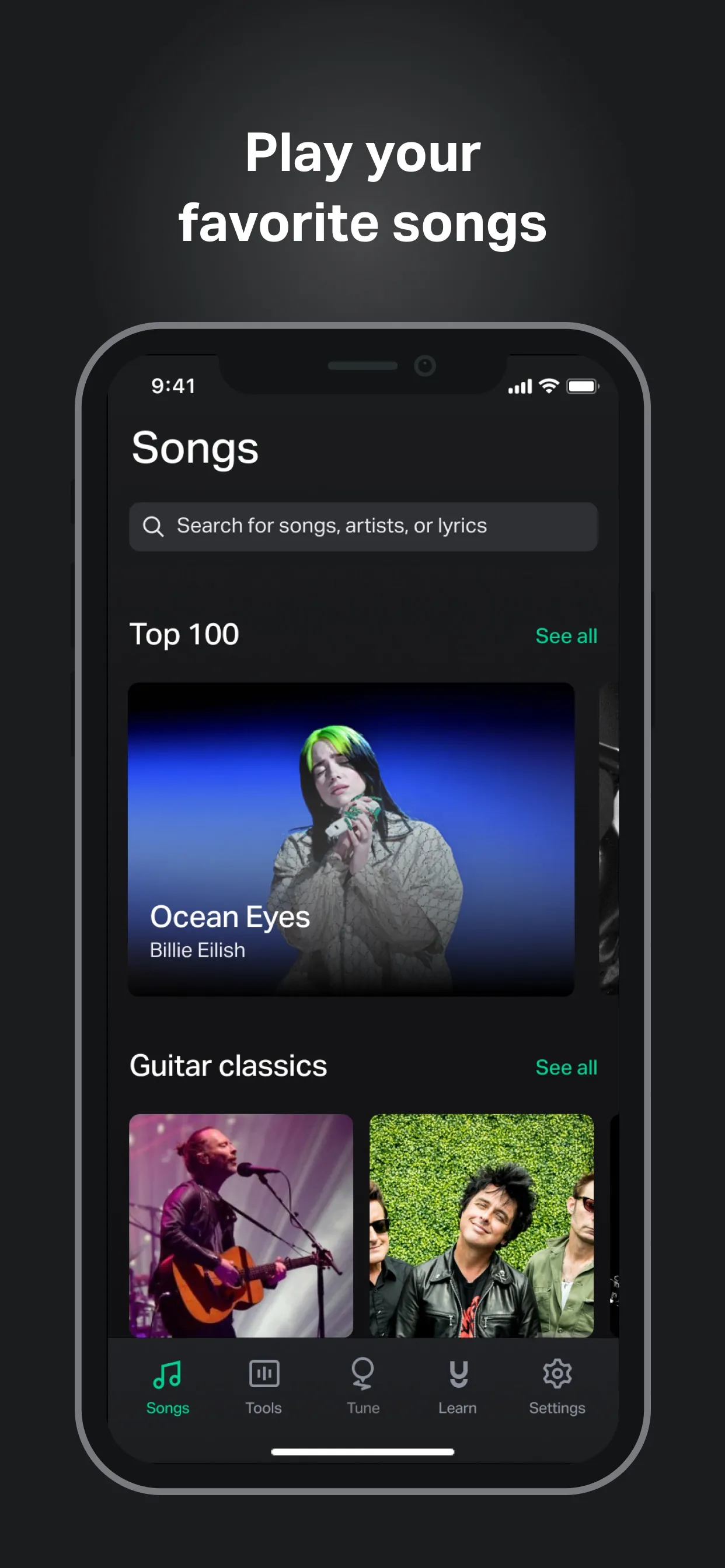 GuitarTuna: Tune & Play Guitar iphone screenshot 5
