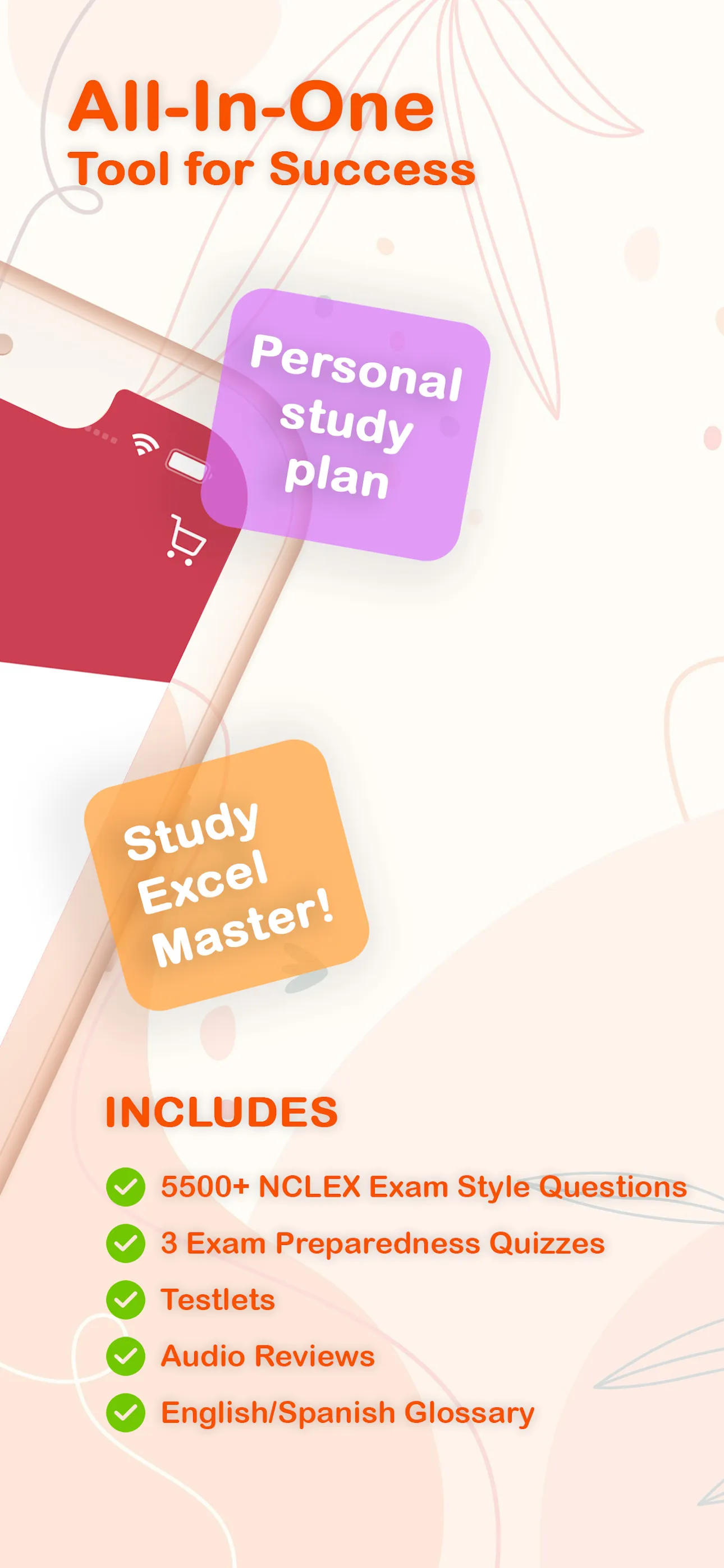 Saunders Comp Review NCLEX RN iphone screenshot 3