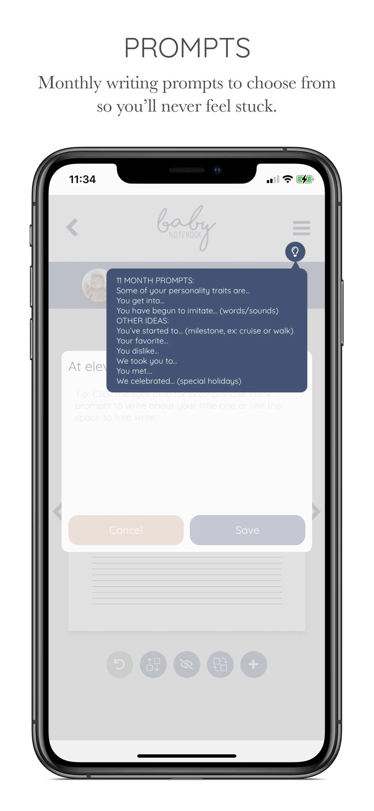 Baby Notebook - Photo Book iphone screenshot 8