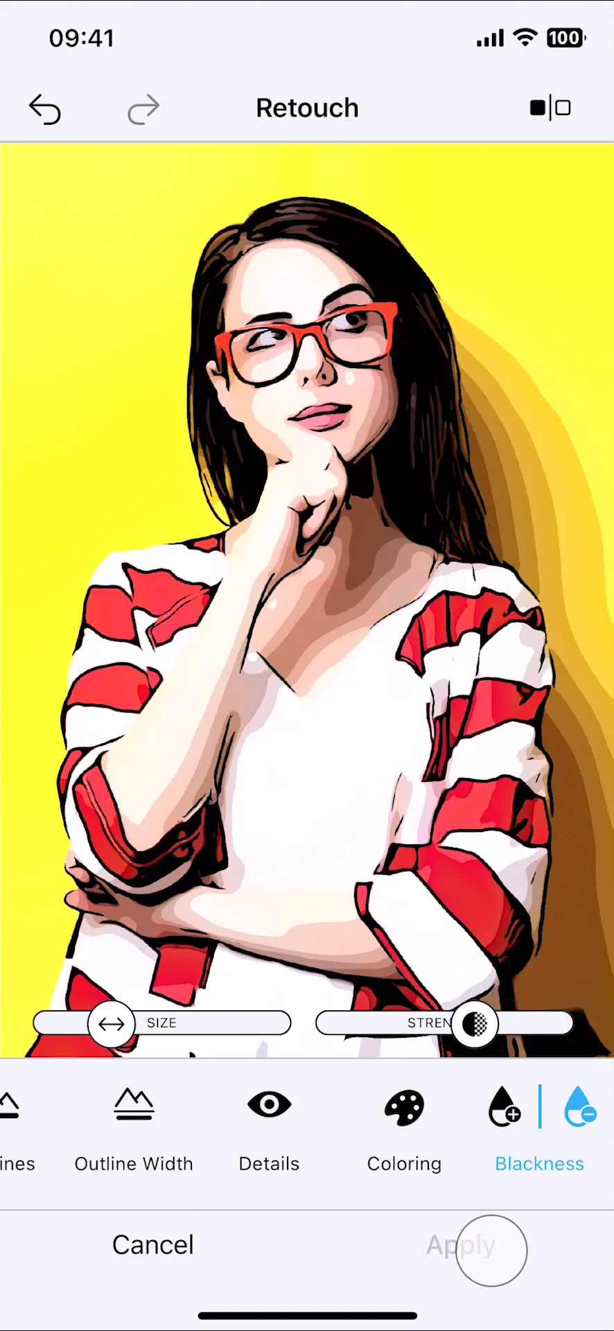 Clip2Comic: Toon Photo Editor iphone screenshot 1