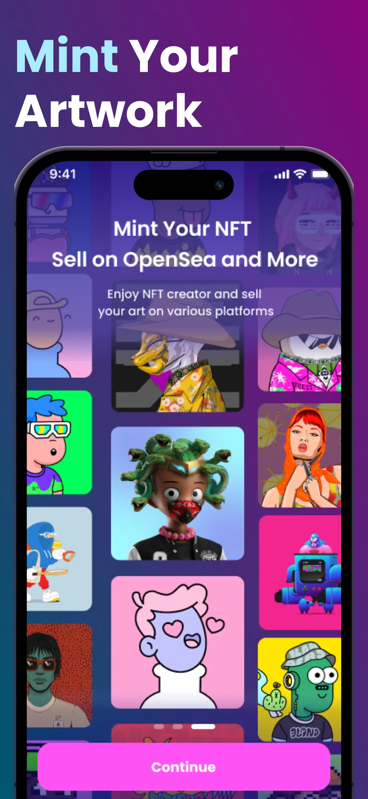 NFT Art Creator · iphone screenshot 7