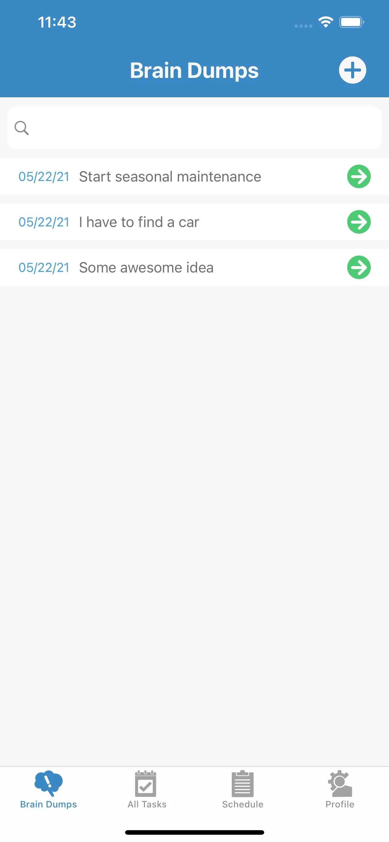 Task AI iphone screenshot 1