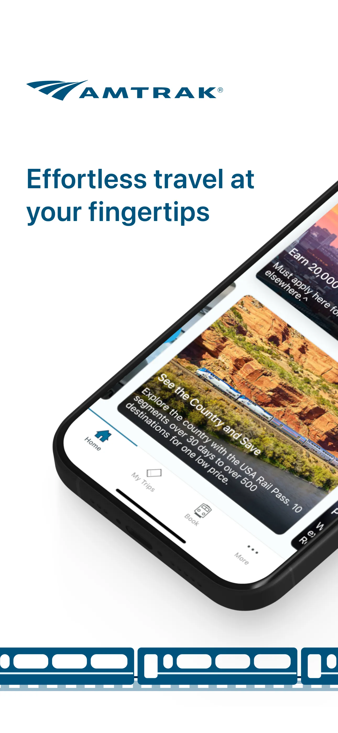 Amtrak iphone screenshot 1