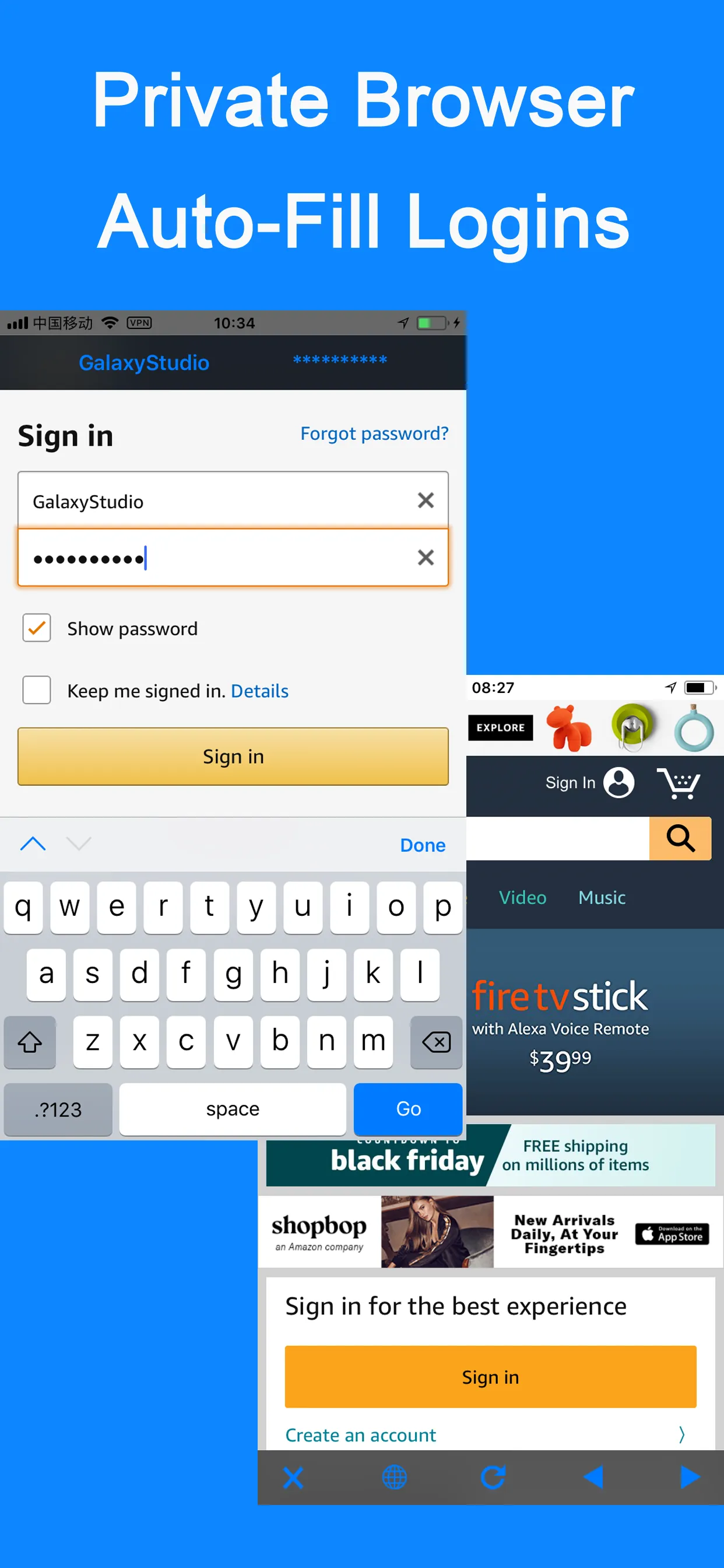 Password Manager' iphone screenshot 3