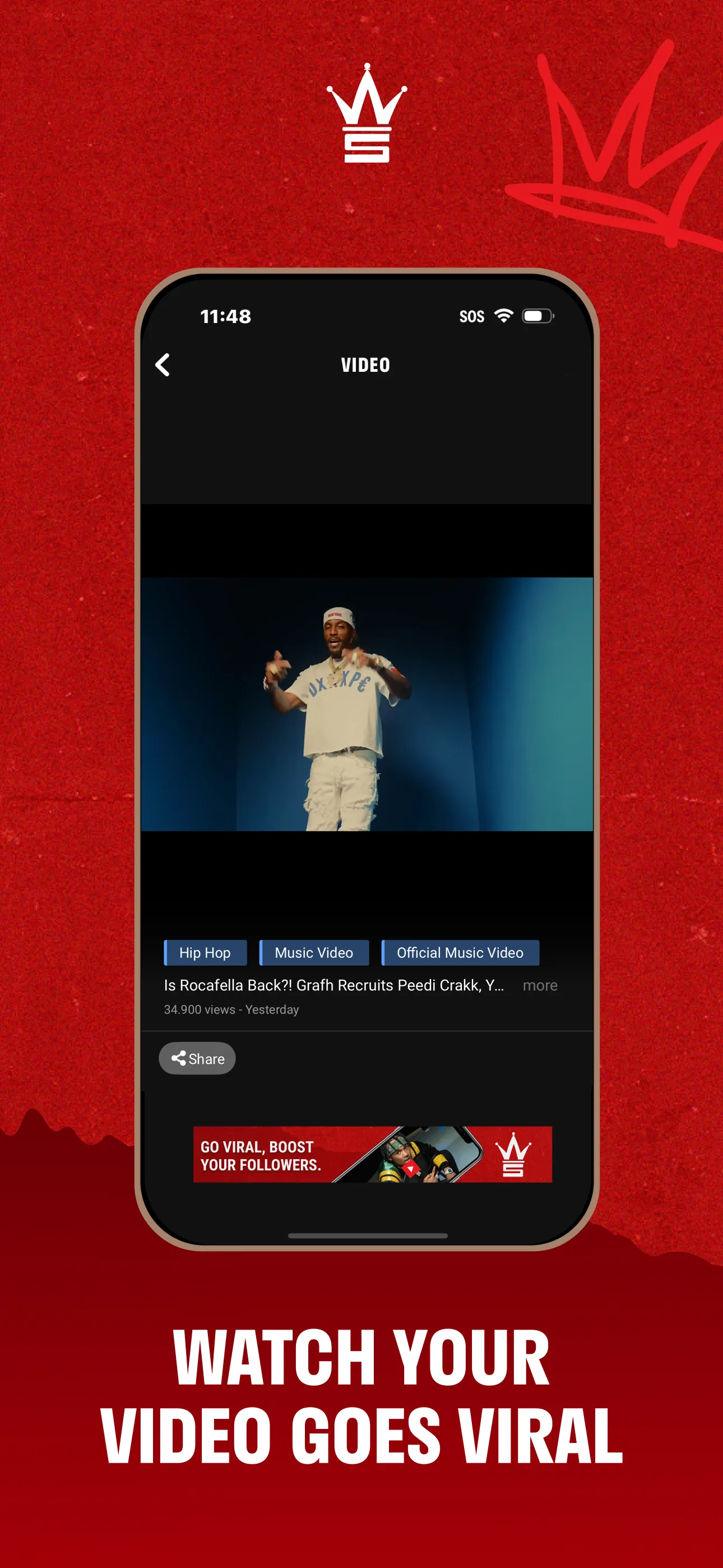 Worldstar HipHop Videos & News iphone screenshot 1