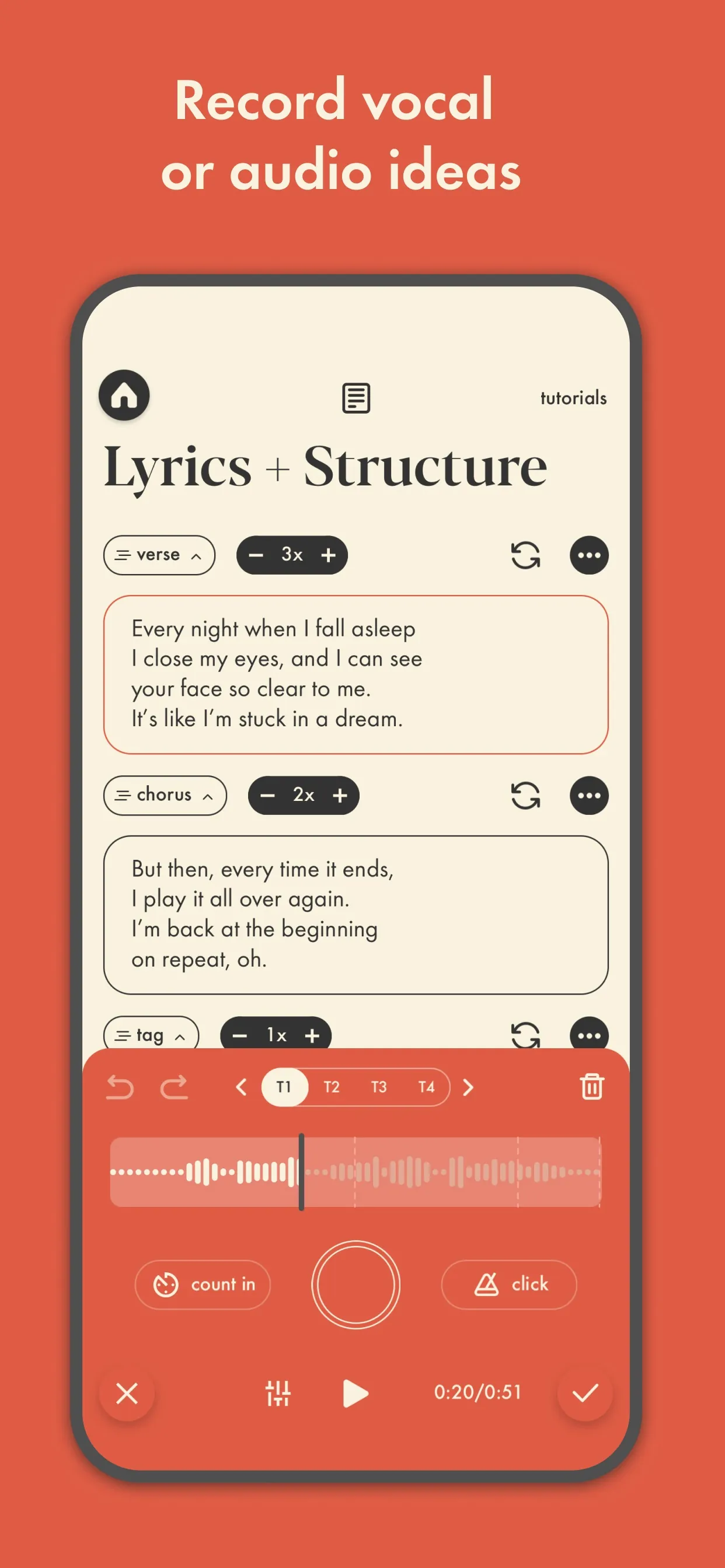Demo | Songwriting Studio iphone screenshot 6