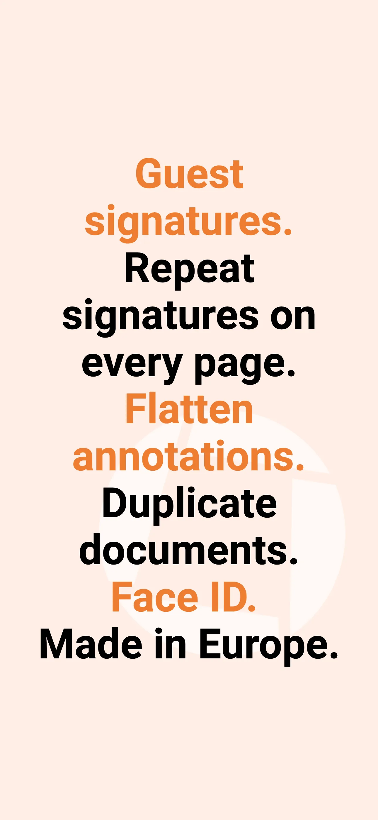 Genius Sign: PDF doc signature iphone screenshot 6