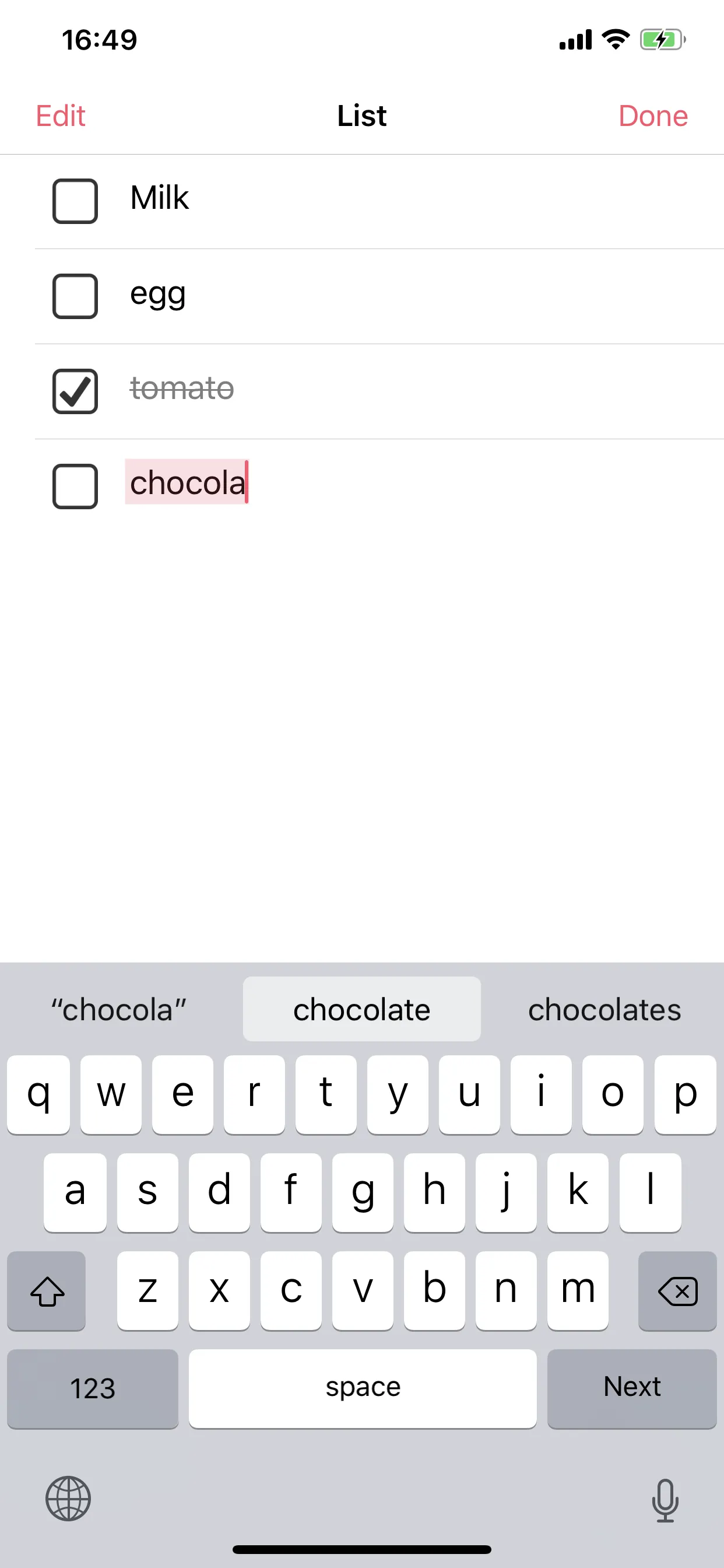 Shopping List: Grocery To Do iphone screenshot 5