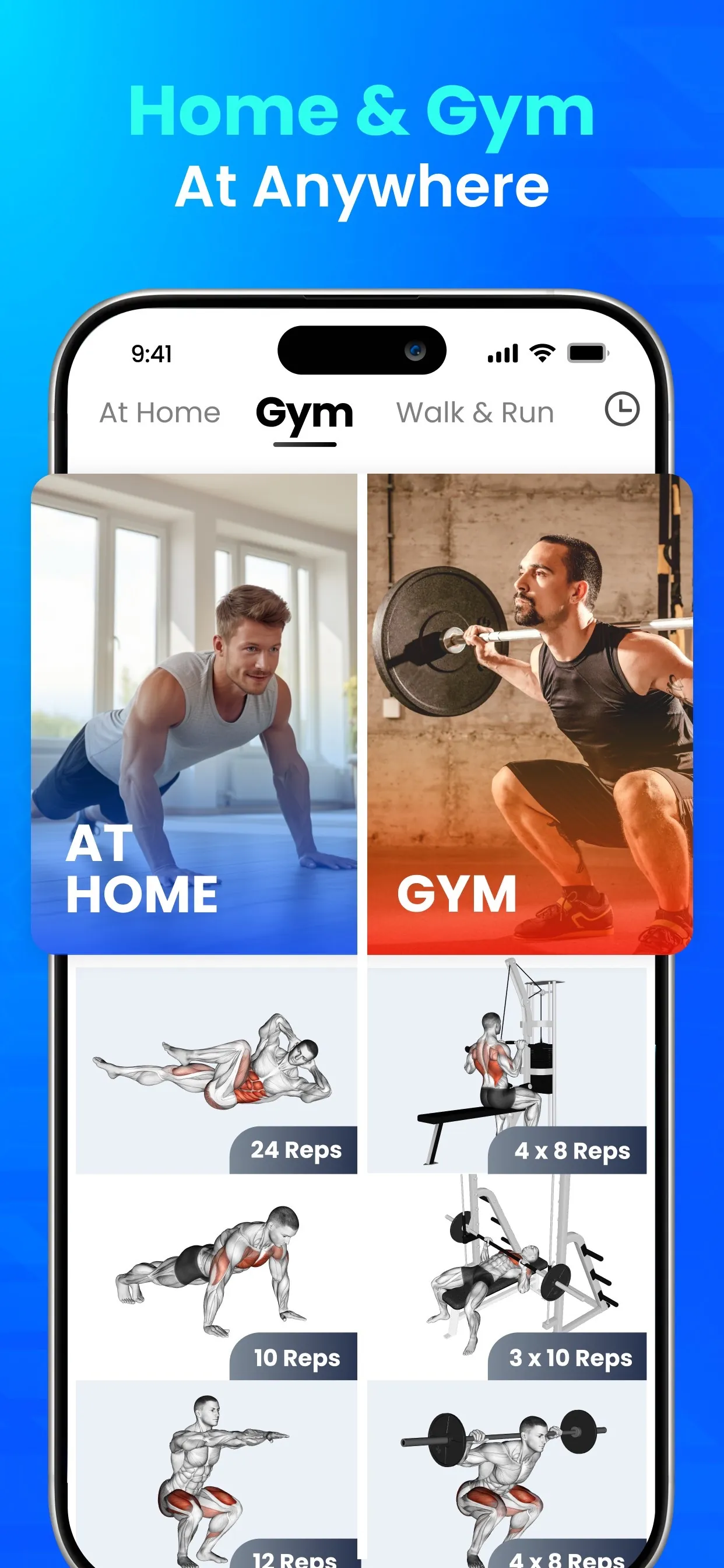 Home Workout - No Equipments iphone screenshot 8