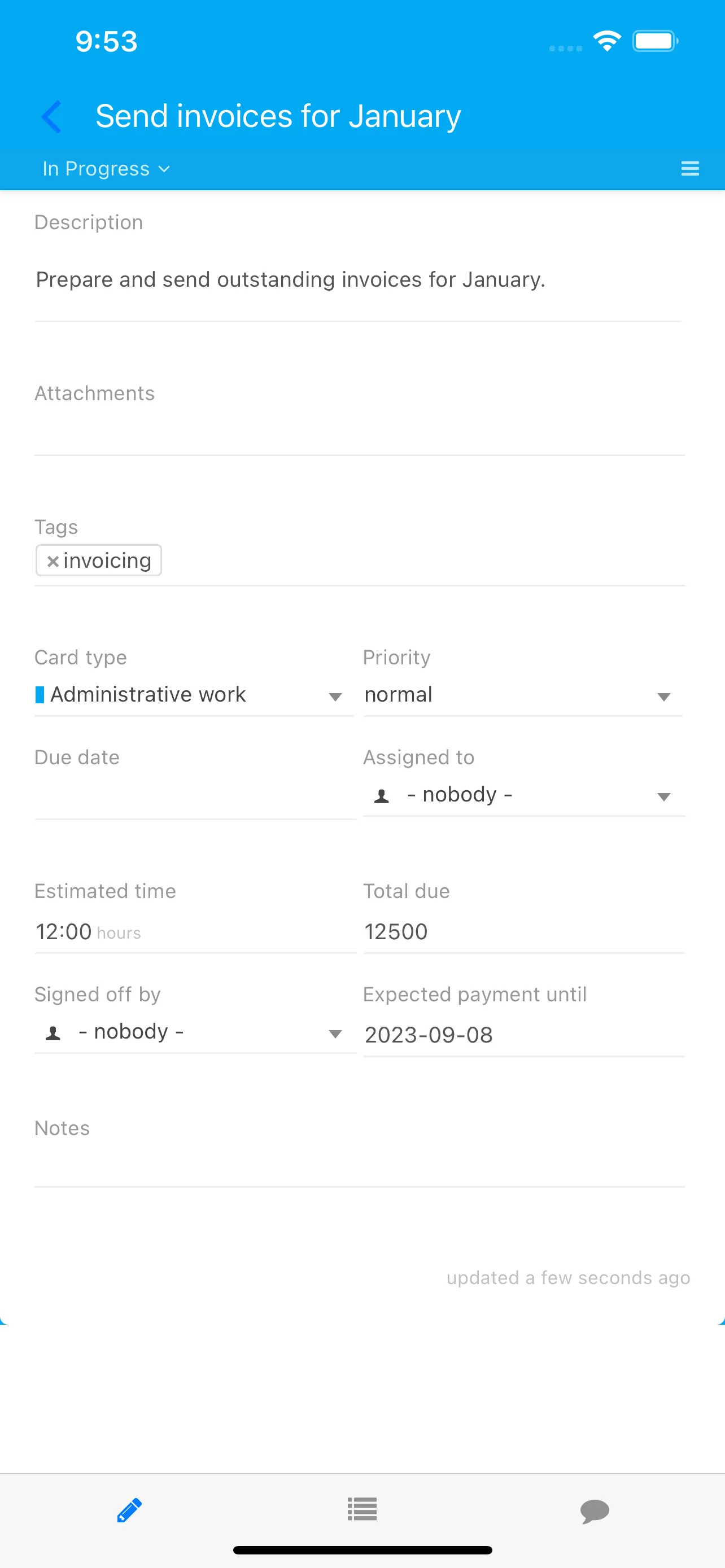 Kanban Tool iphone screenshot 3