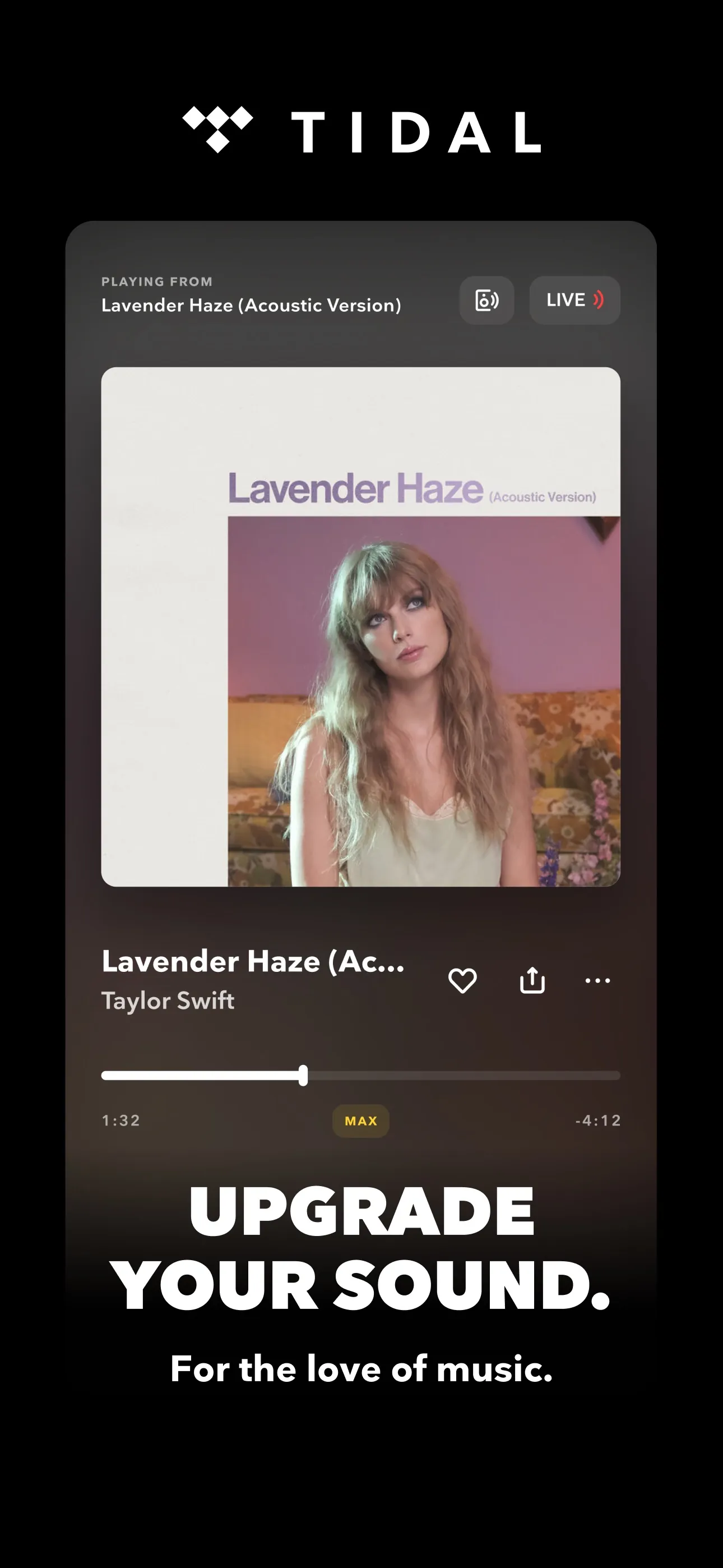 TIDAL Music: HiFi Sound iphone screenshot 1